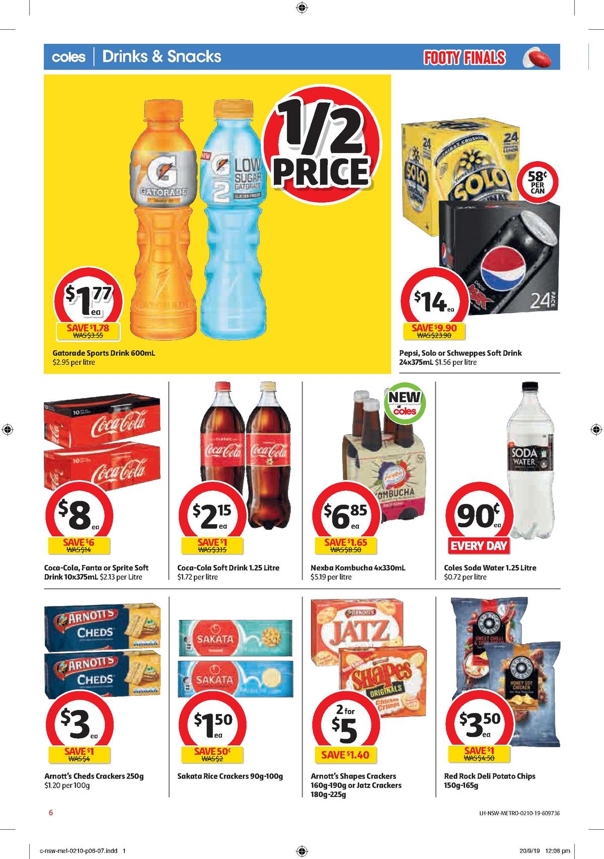 Coles Catalogues from 2 October