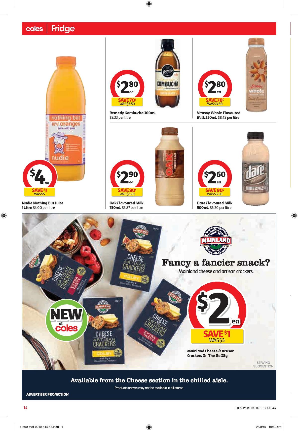 Coles Catalogues from 9 October