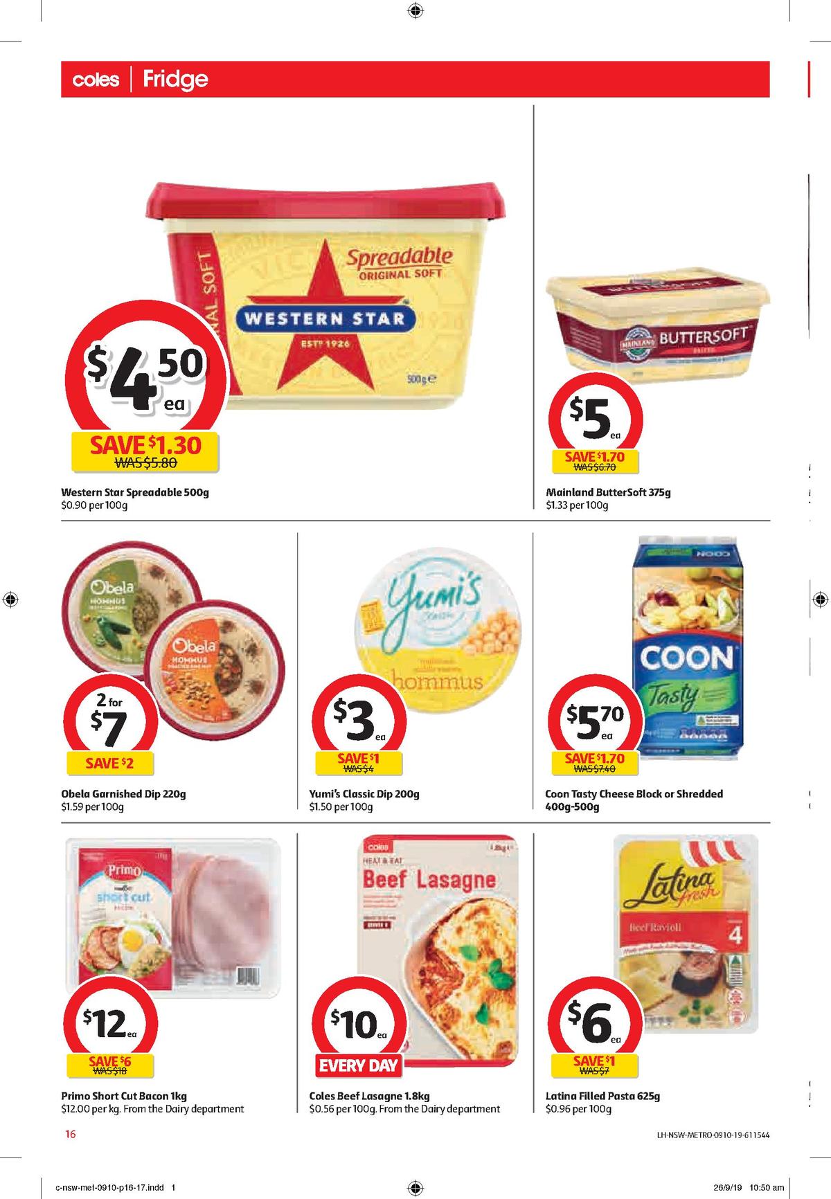 Coles Catalogues from 9 October