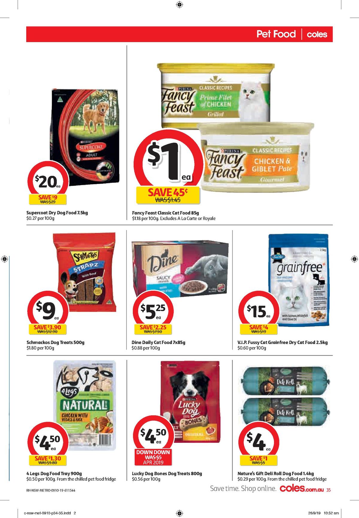 Coles Catalogues from 9 October