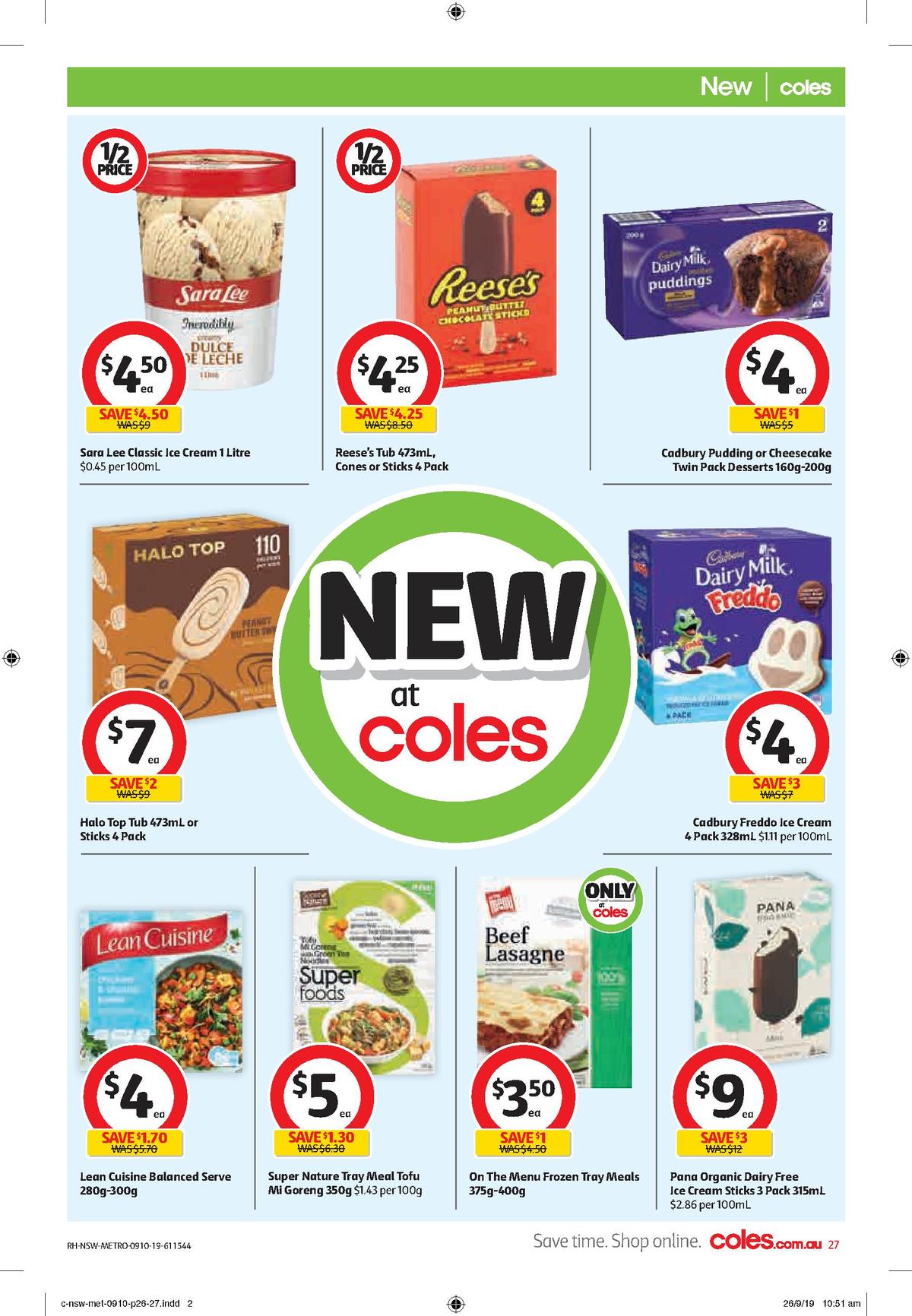 Coles Catalogues from 9 October