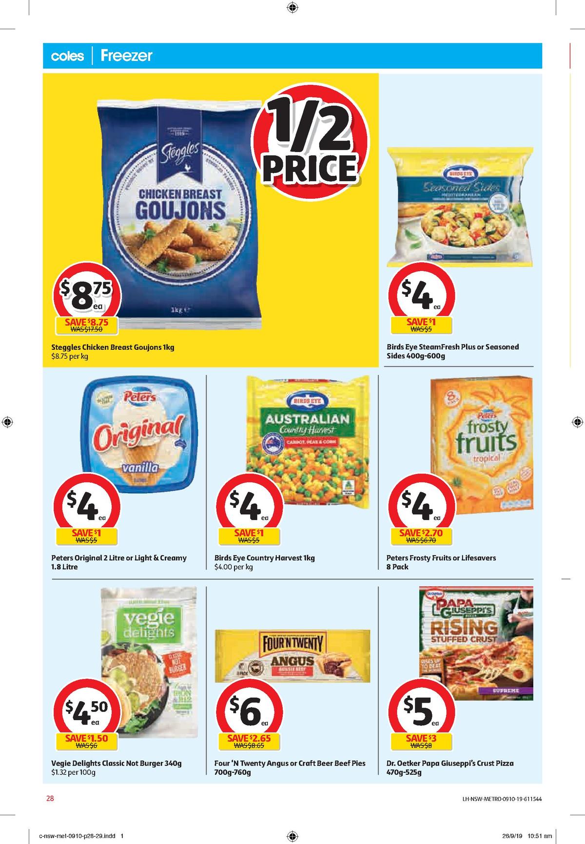 Coles Catalogues from 9 October