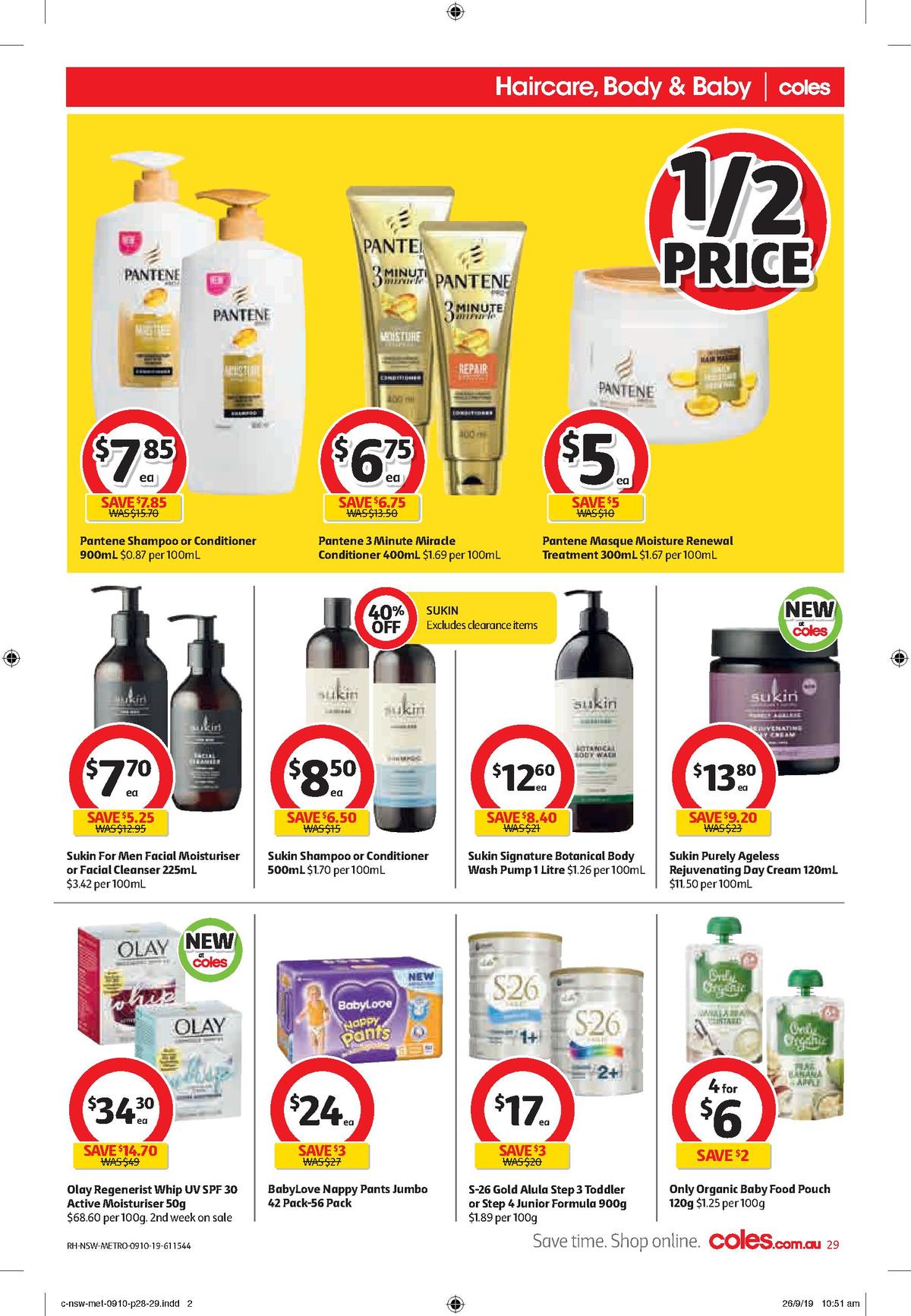 Coles Catalogues from 9 October