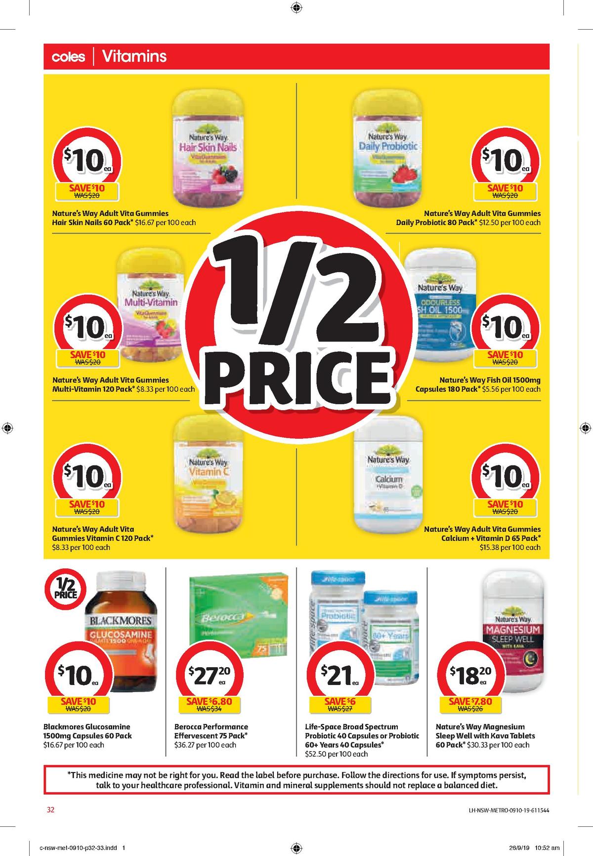 Coles Catalogues from 9 October