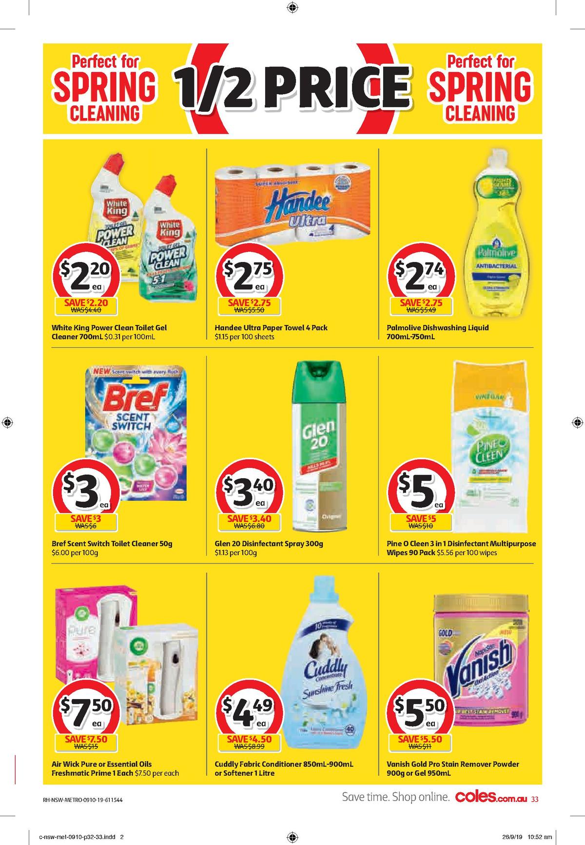 Coles Catalogues from 9 October