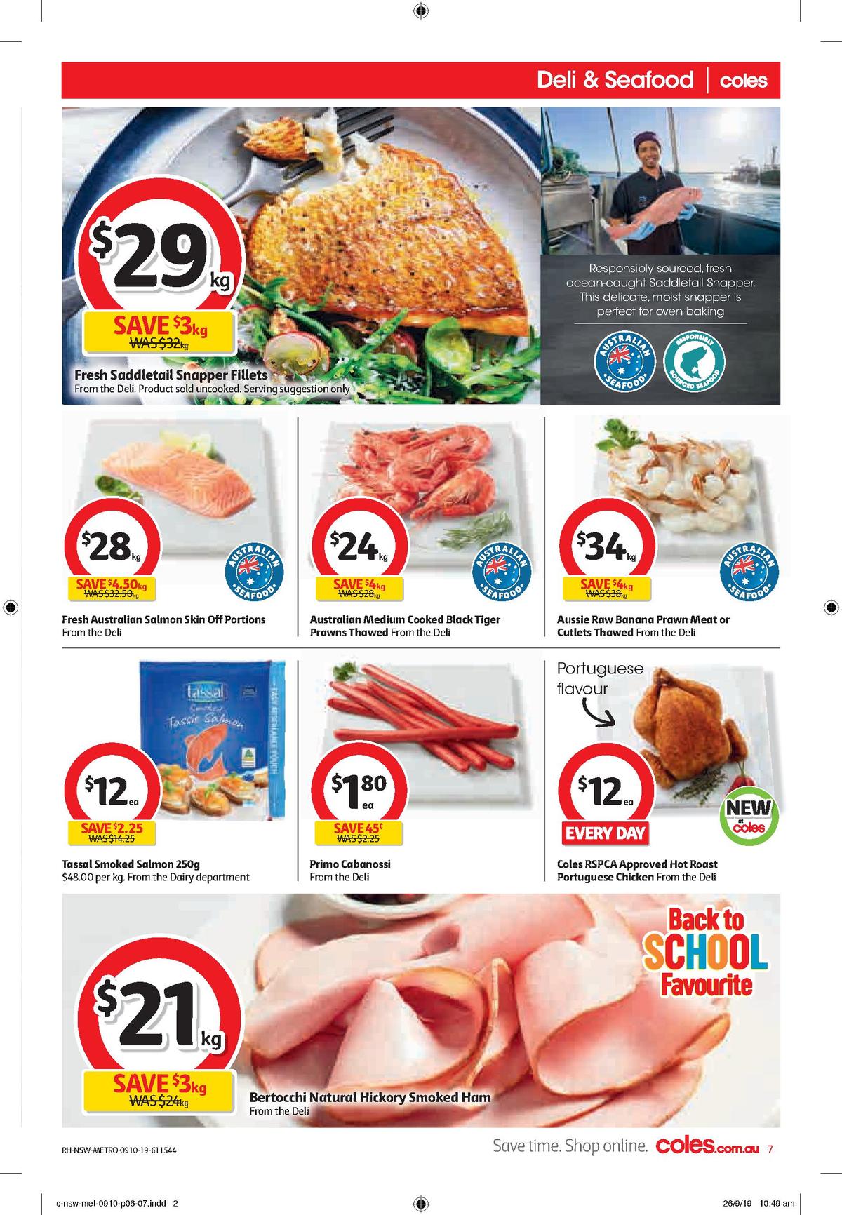 Coles Catalogues from 9 October