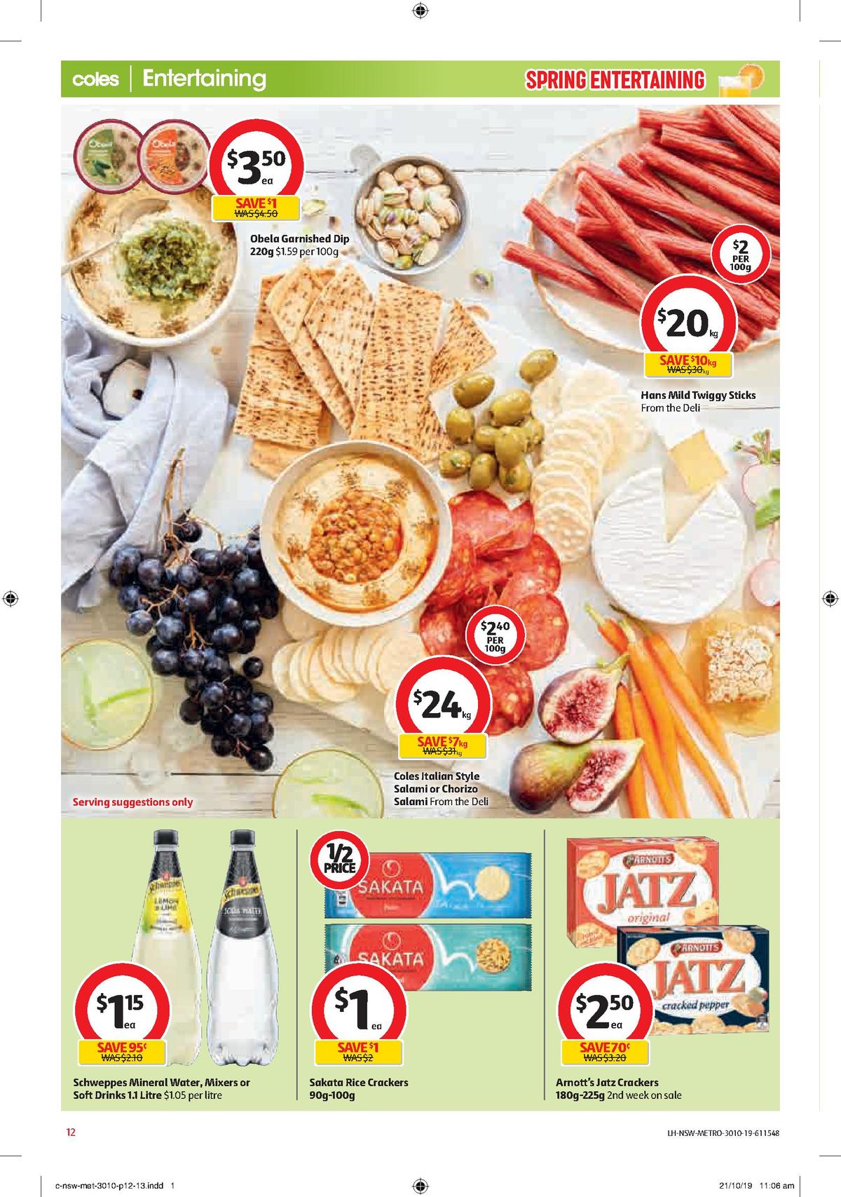 Coles Catalogues from 30 October