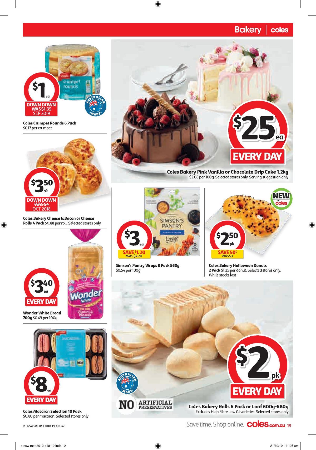 Coles Catalogues from 30 October