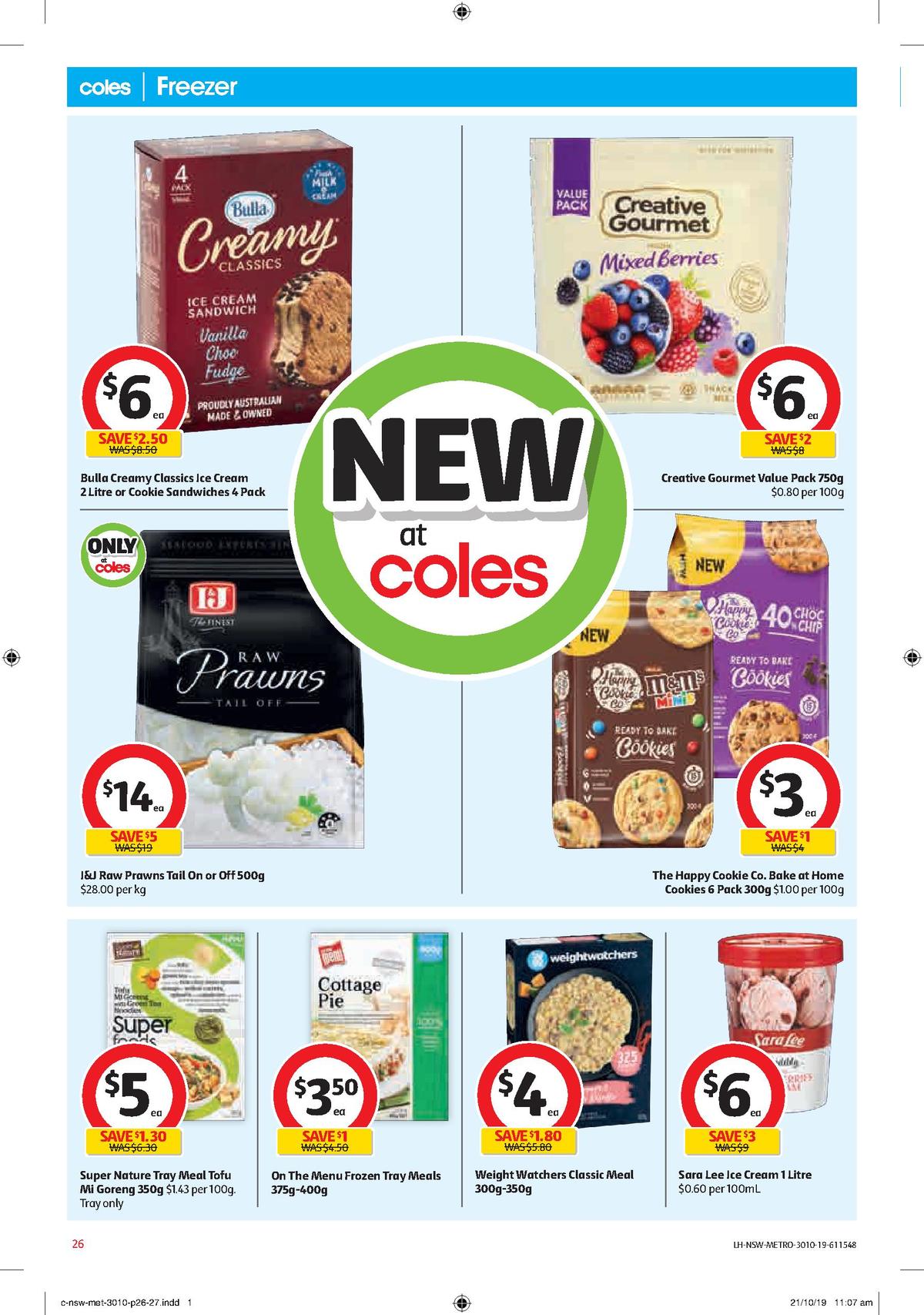 Coles Catalogues from 30 October