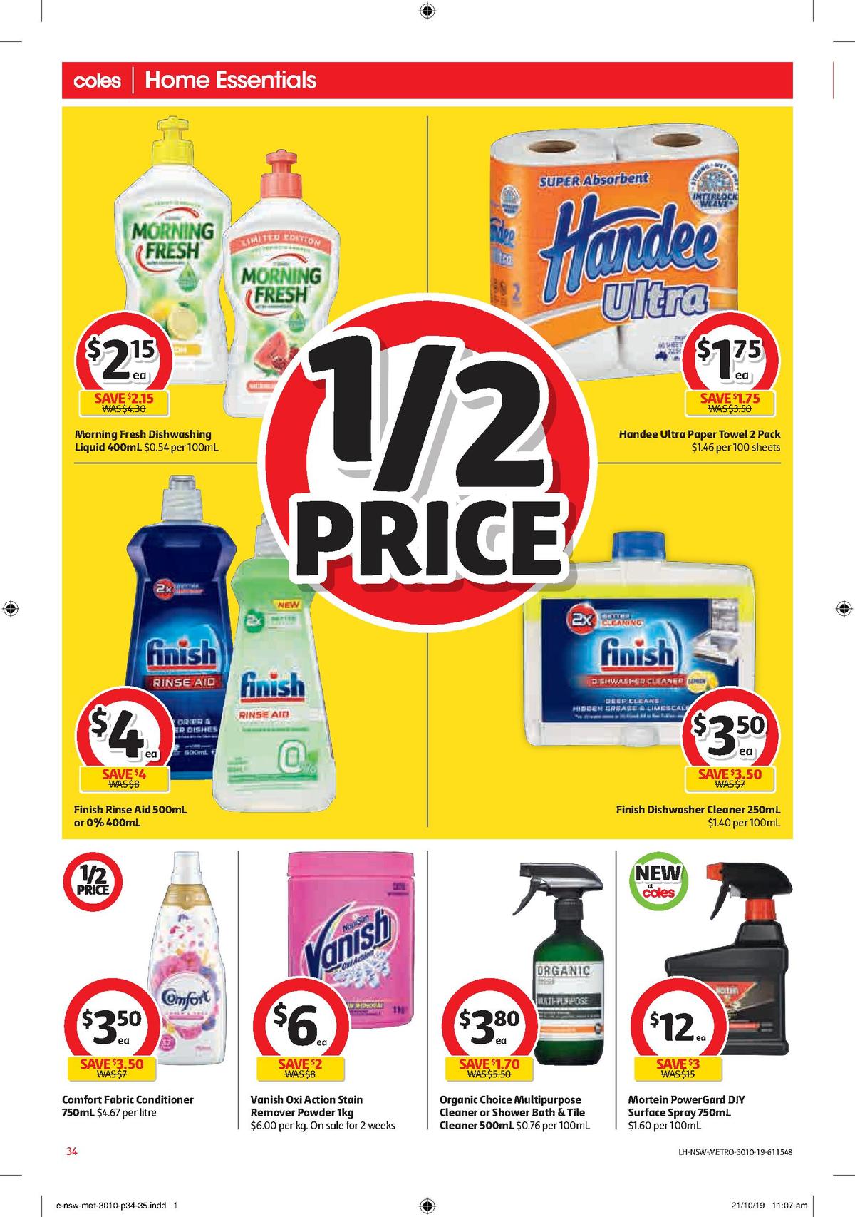 Coles Catalogues from 30 October