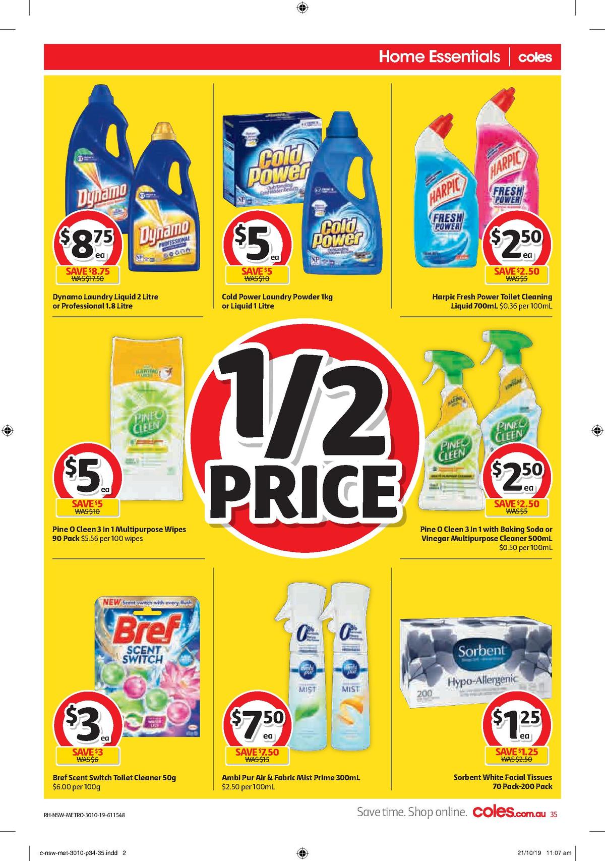 Coles Catalogues from 30 October