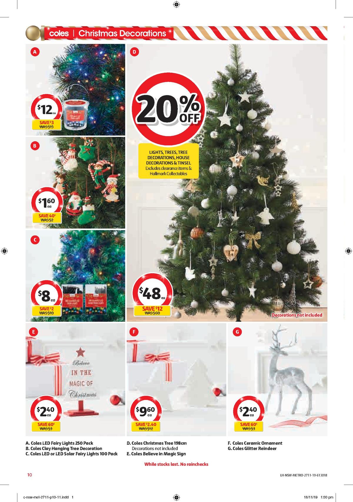 Coles Catalogues from 27 November