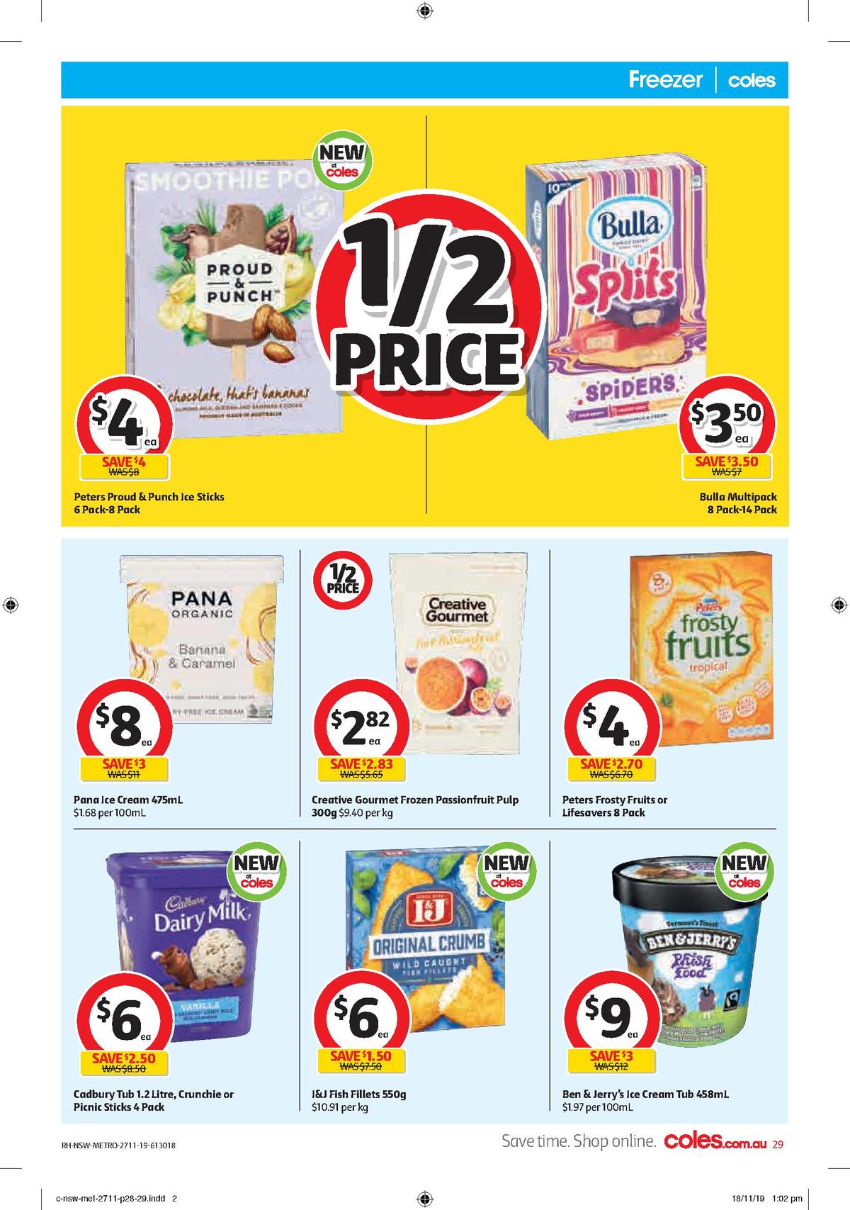 Coles Catalogues from 27 November