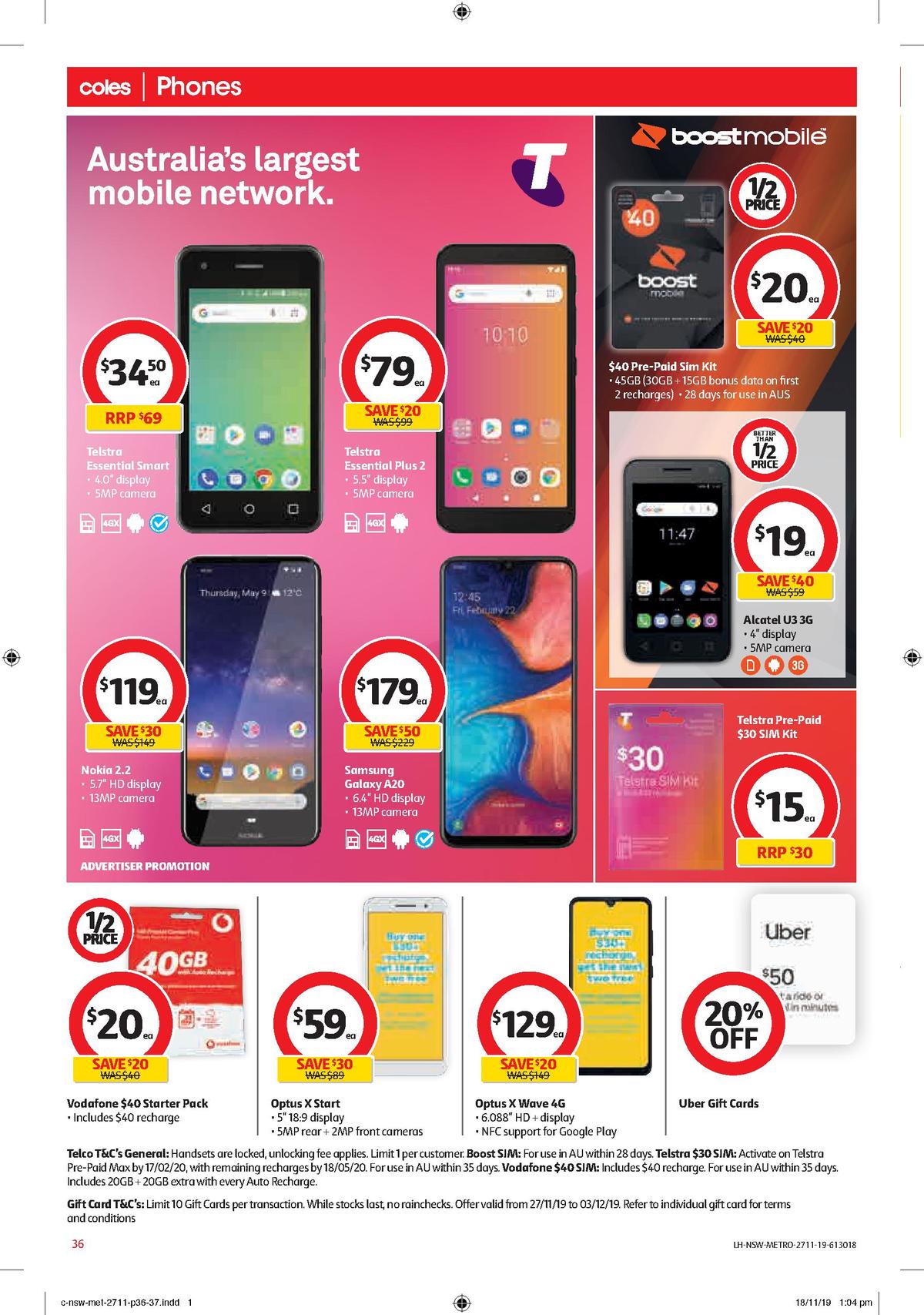 Coles Catalogues from 27 November