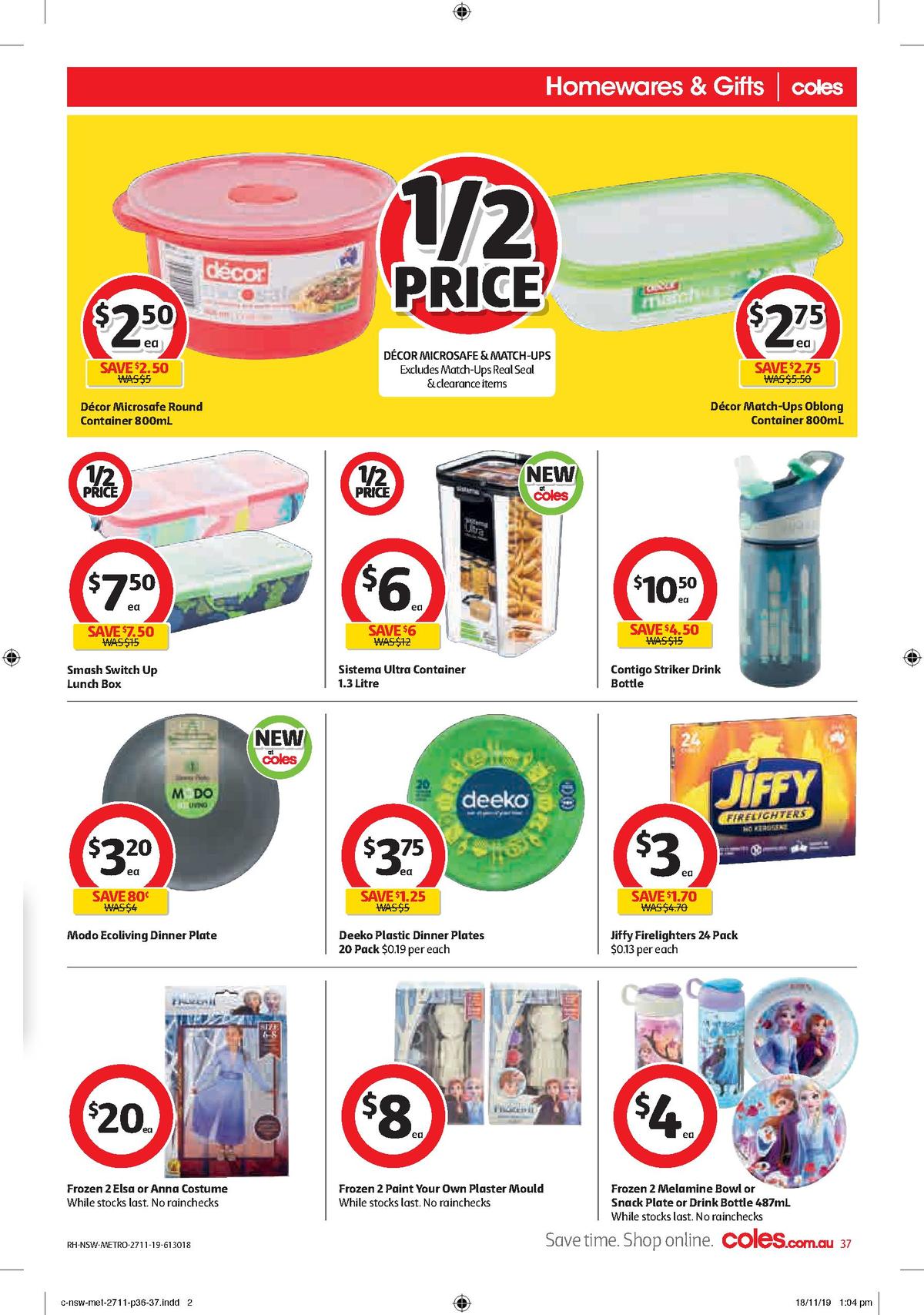 Coles Catalogues from 27 November