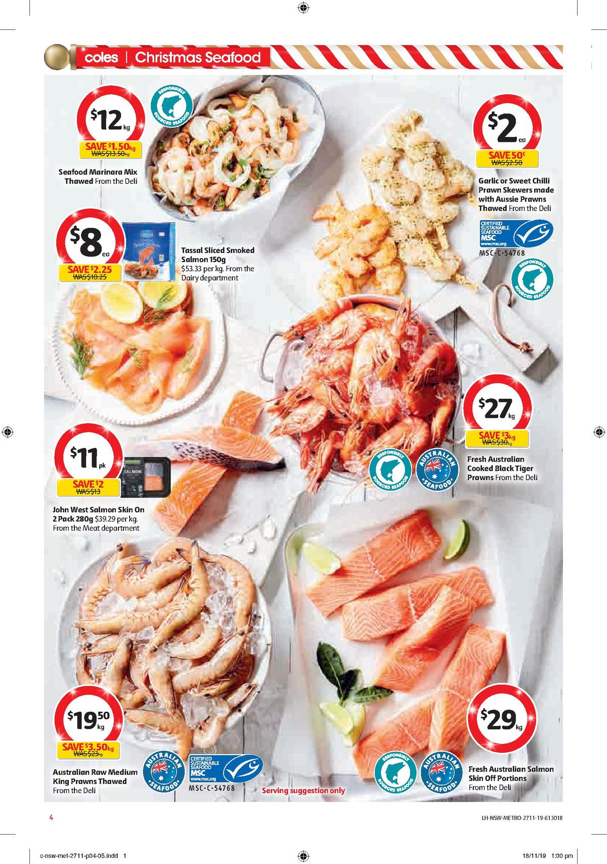 Coles Catalogues from 27 November