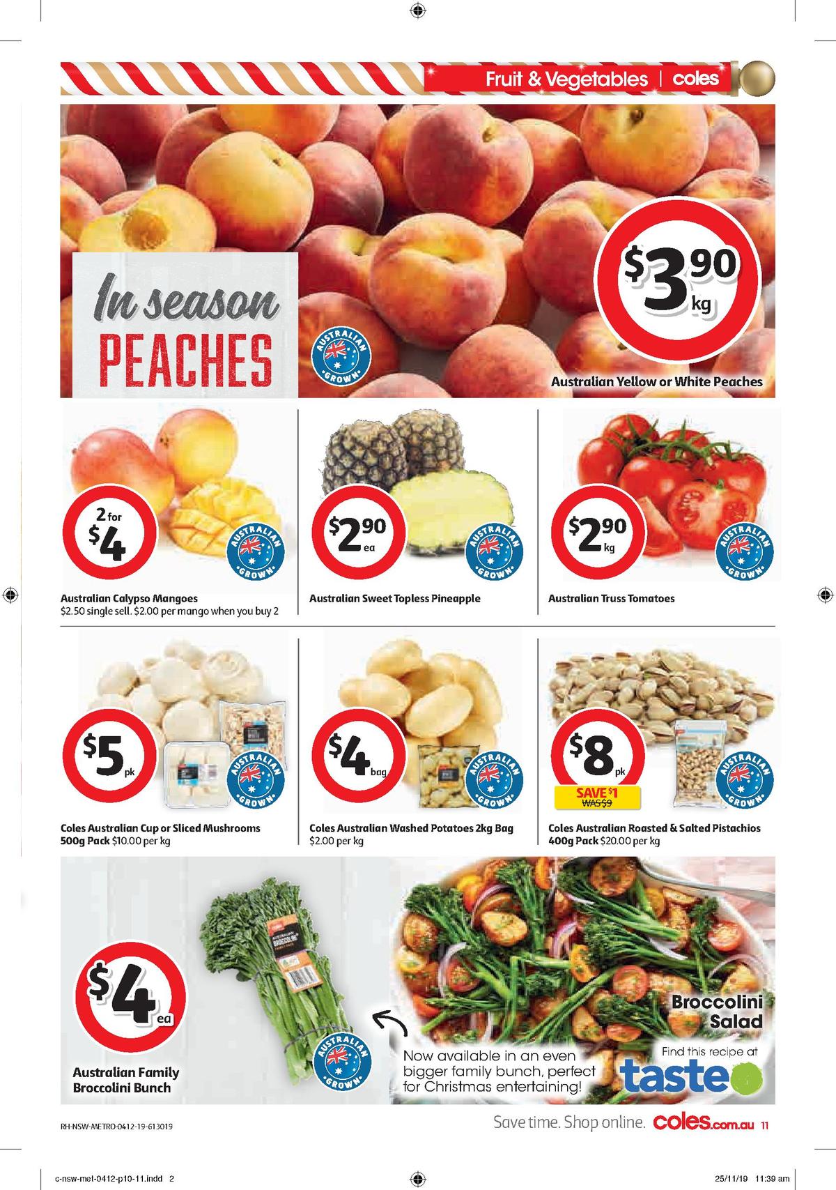 Coles Catalogues from 4 December