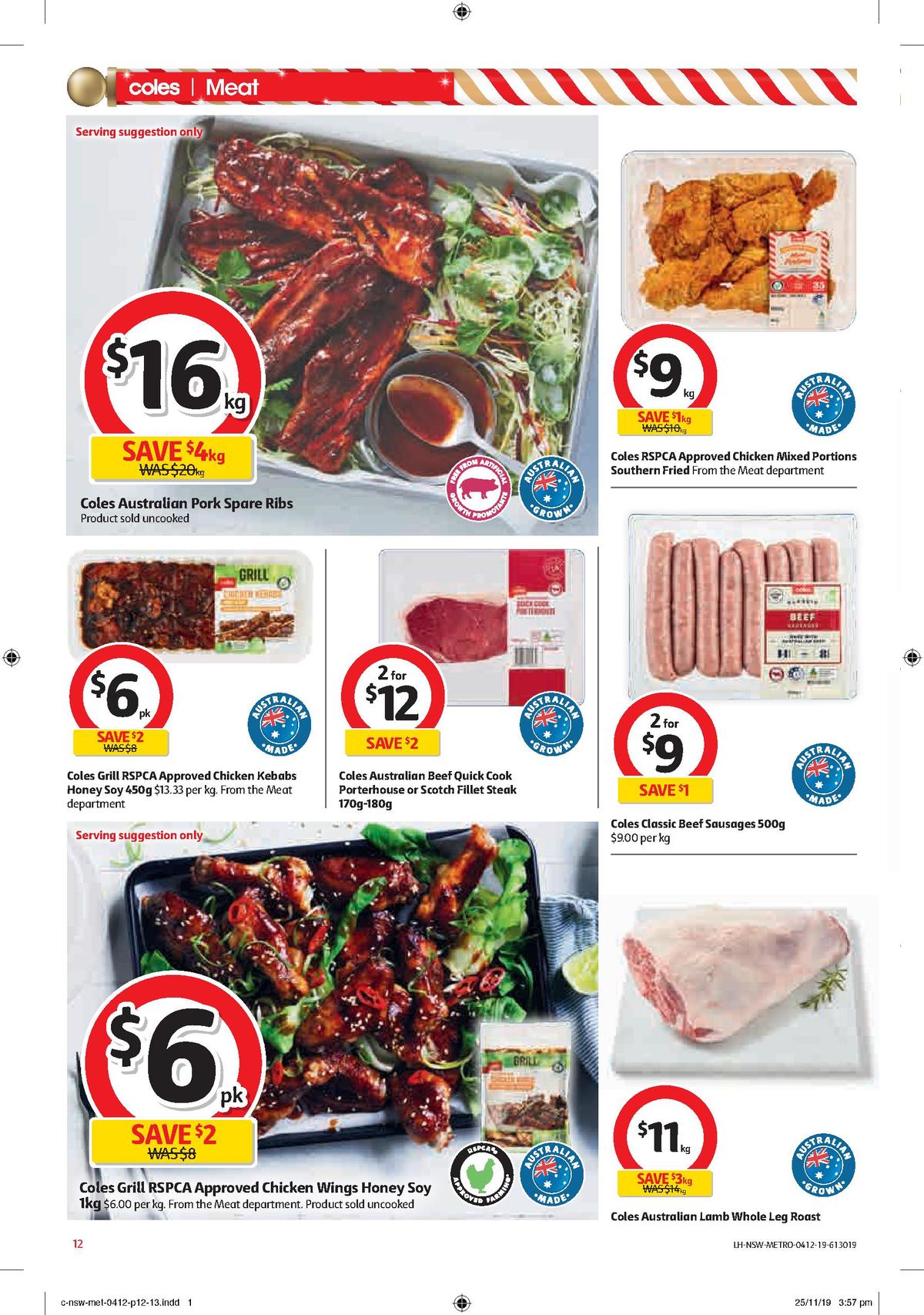 Coles Catalogues from 4 December