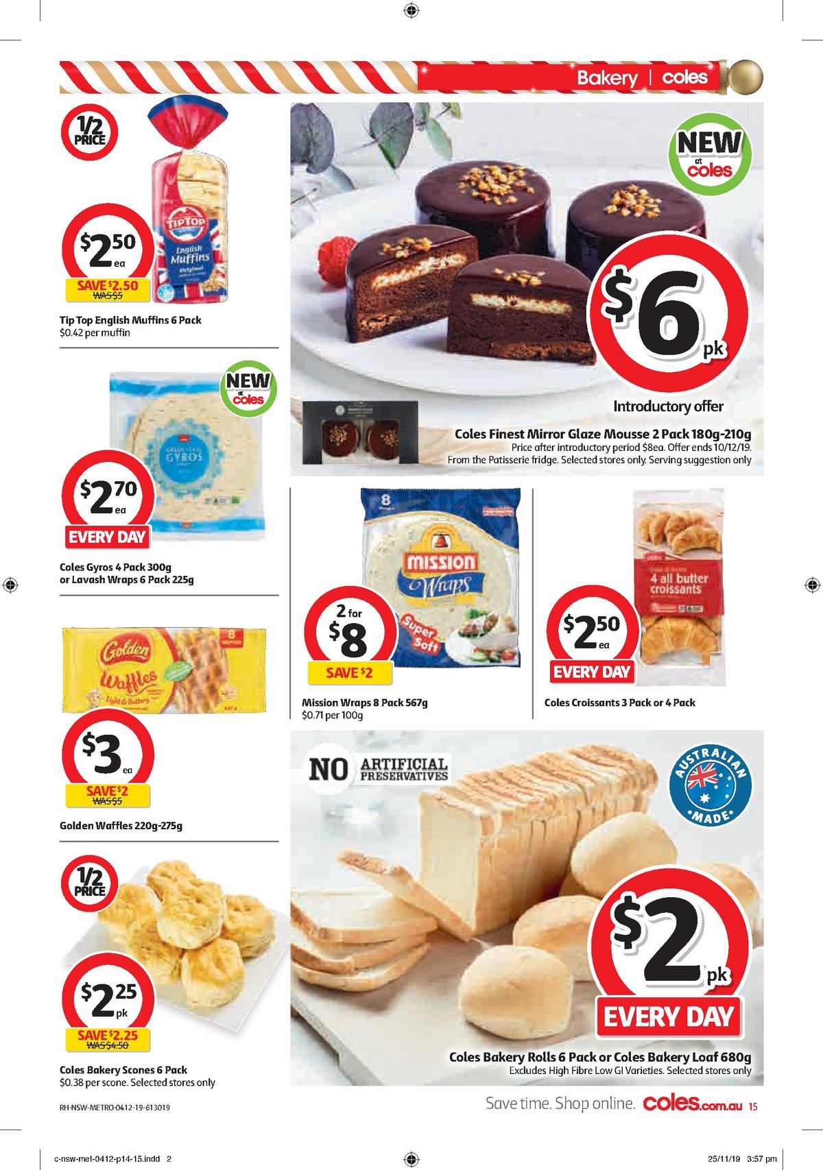 Coles Catalogues from 4 December