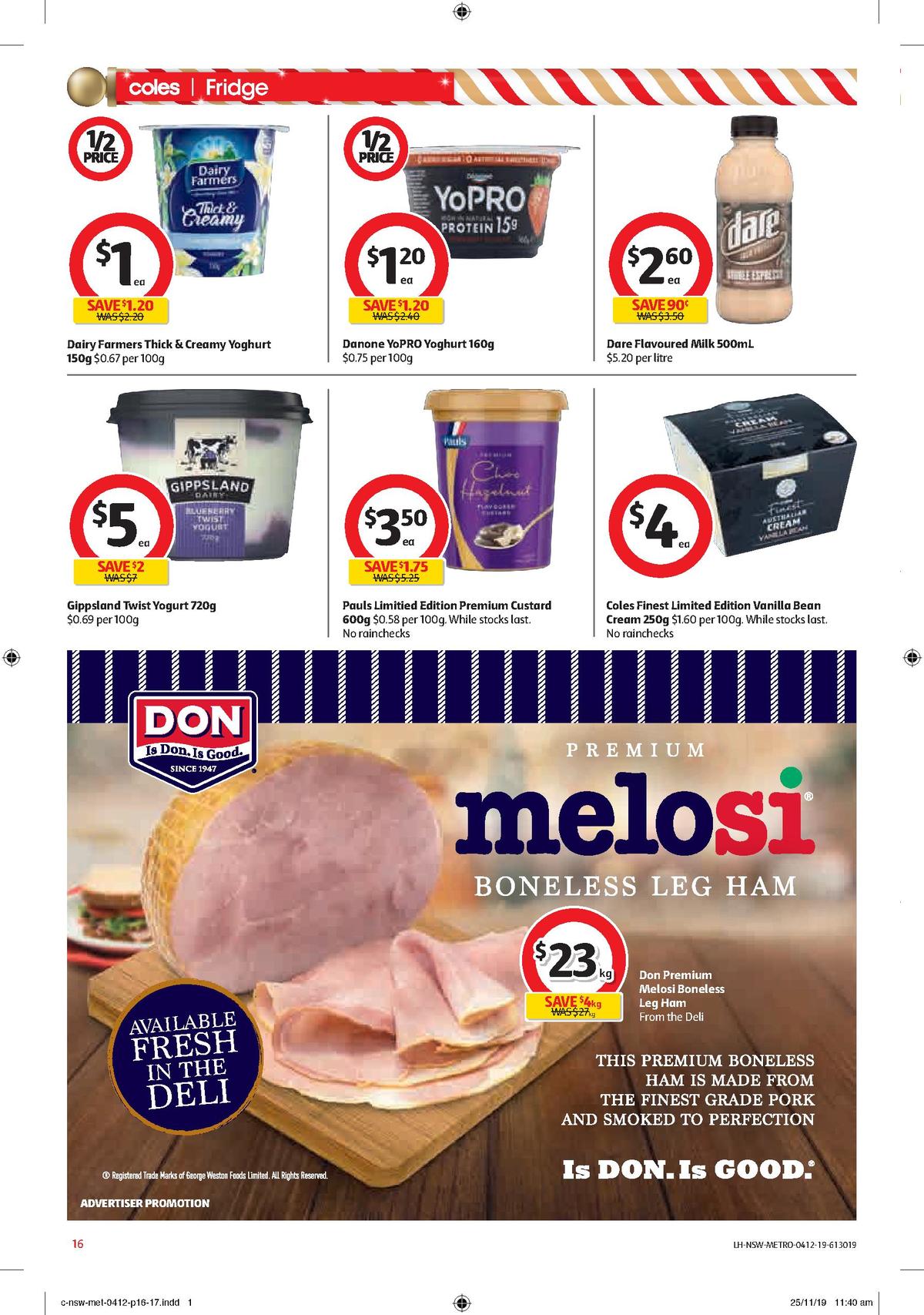 Coles Catalogues from 4 December