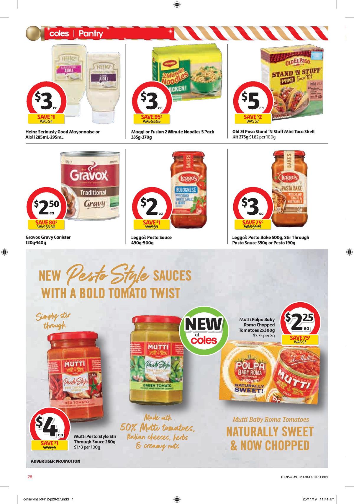 Coles Catalogues from 4 December