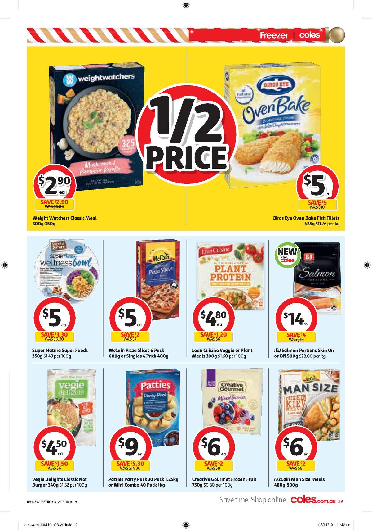 Coles Catalogues from 4 December