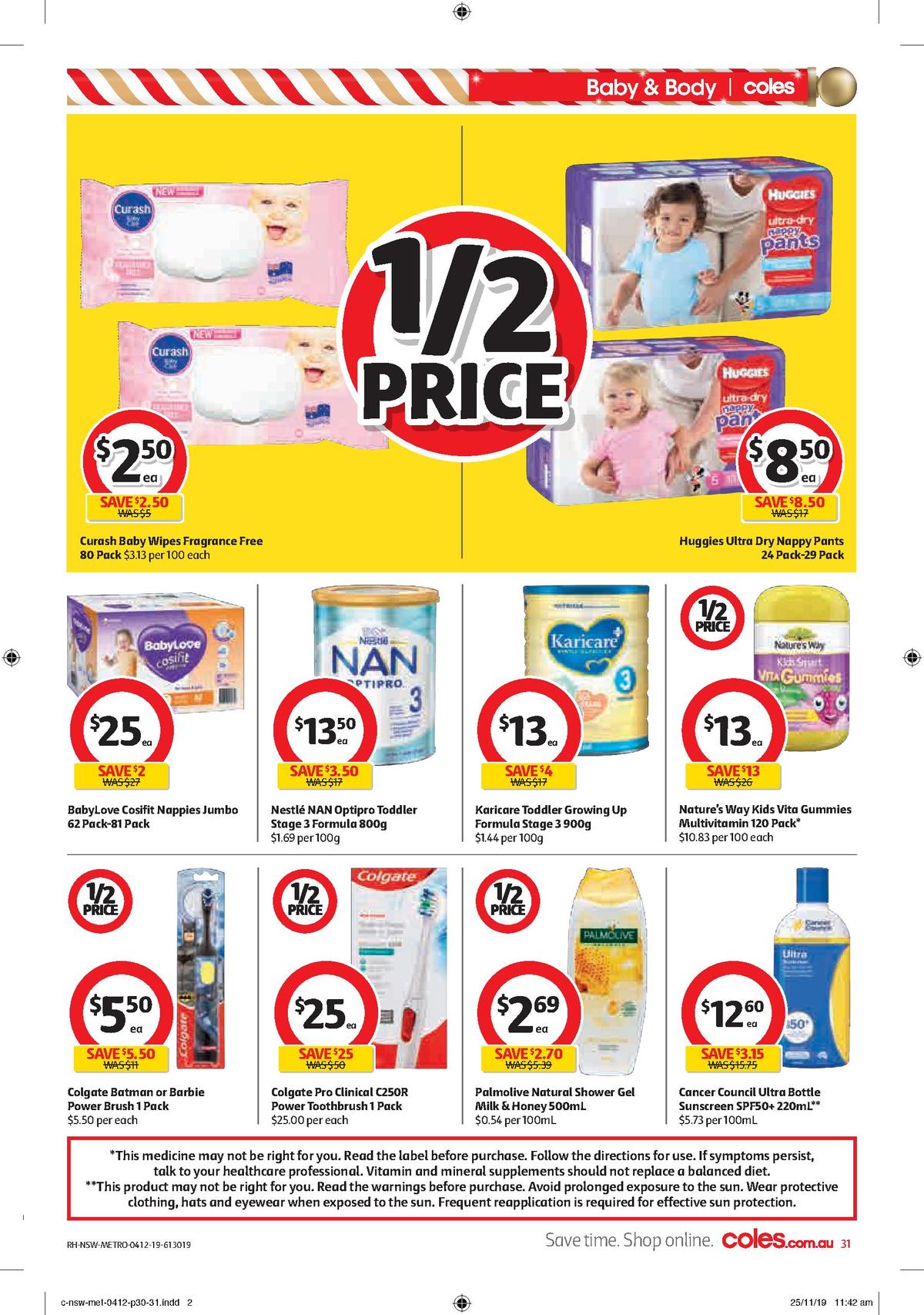 Coles Catalogues from 4 December