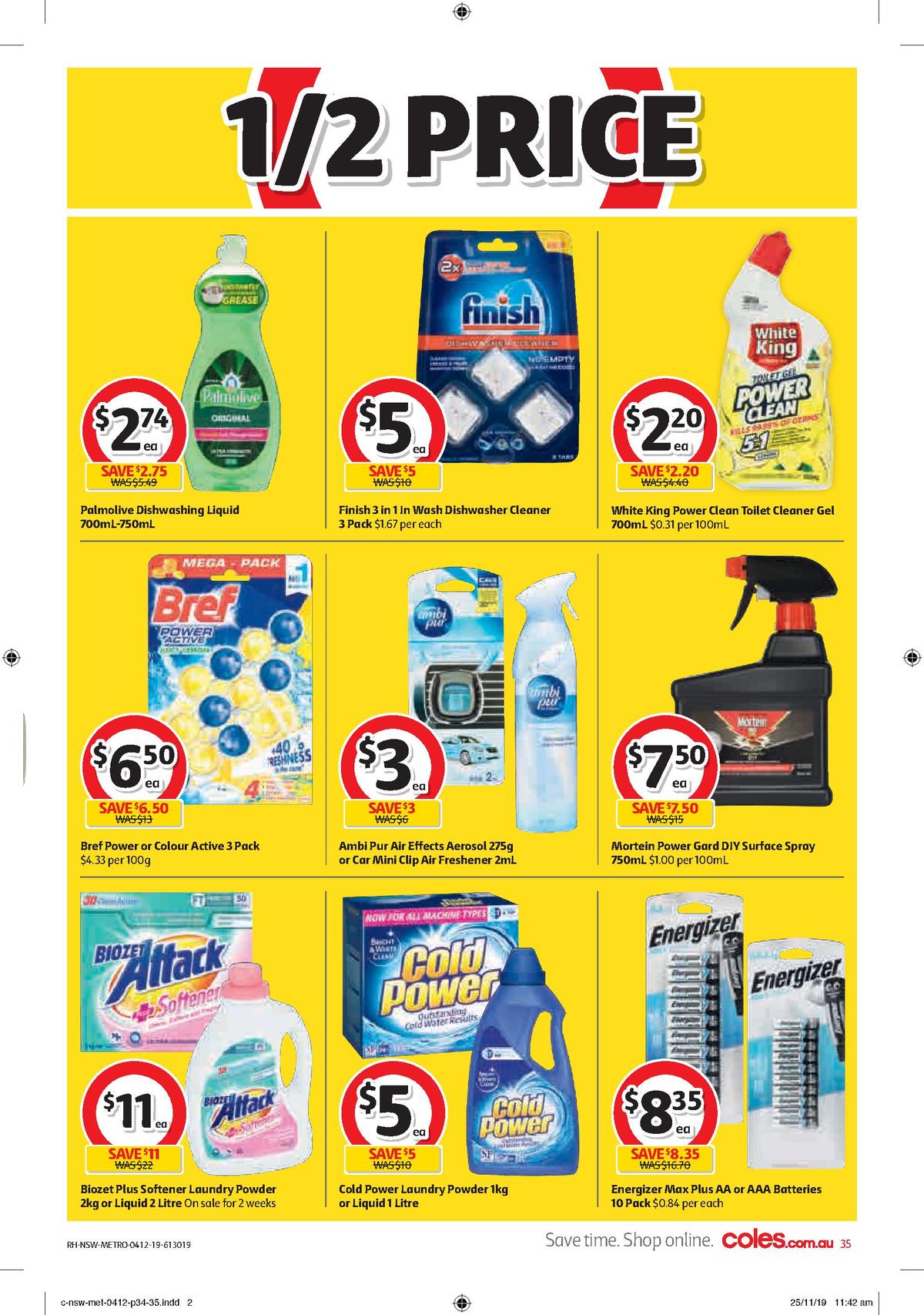 Coles Catalogues from 4 December