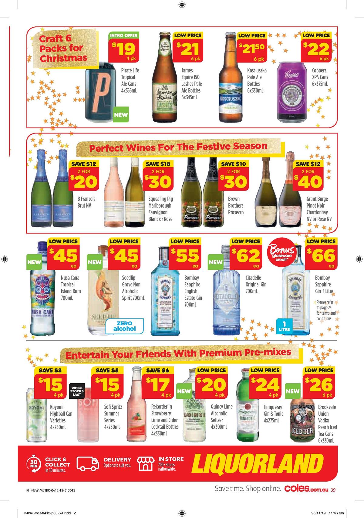 Coles Catalogues from 4 December