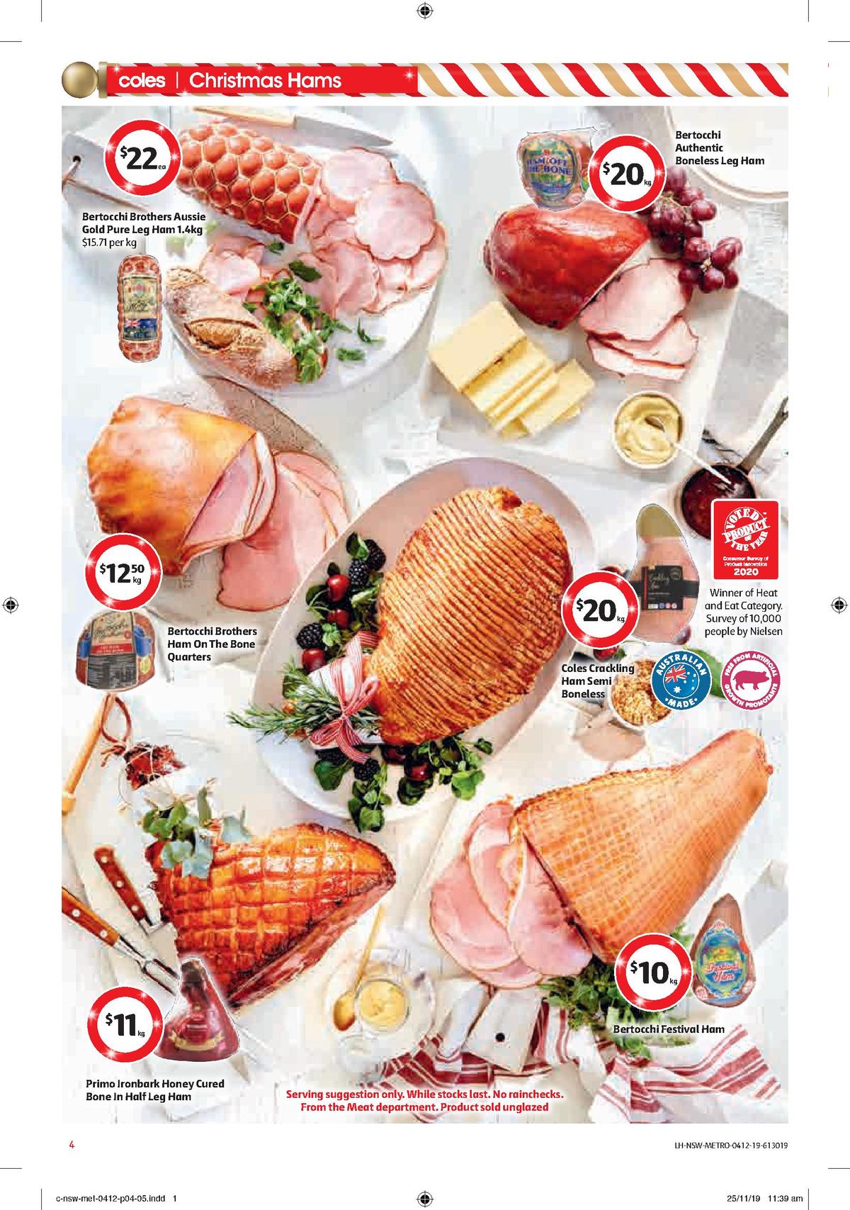 Coles Catalogues from 4 December