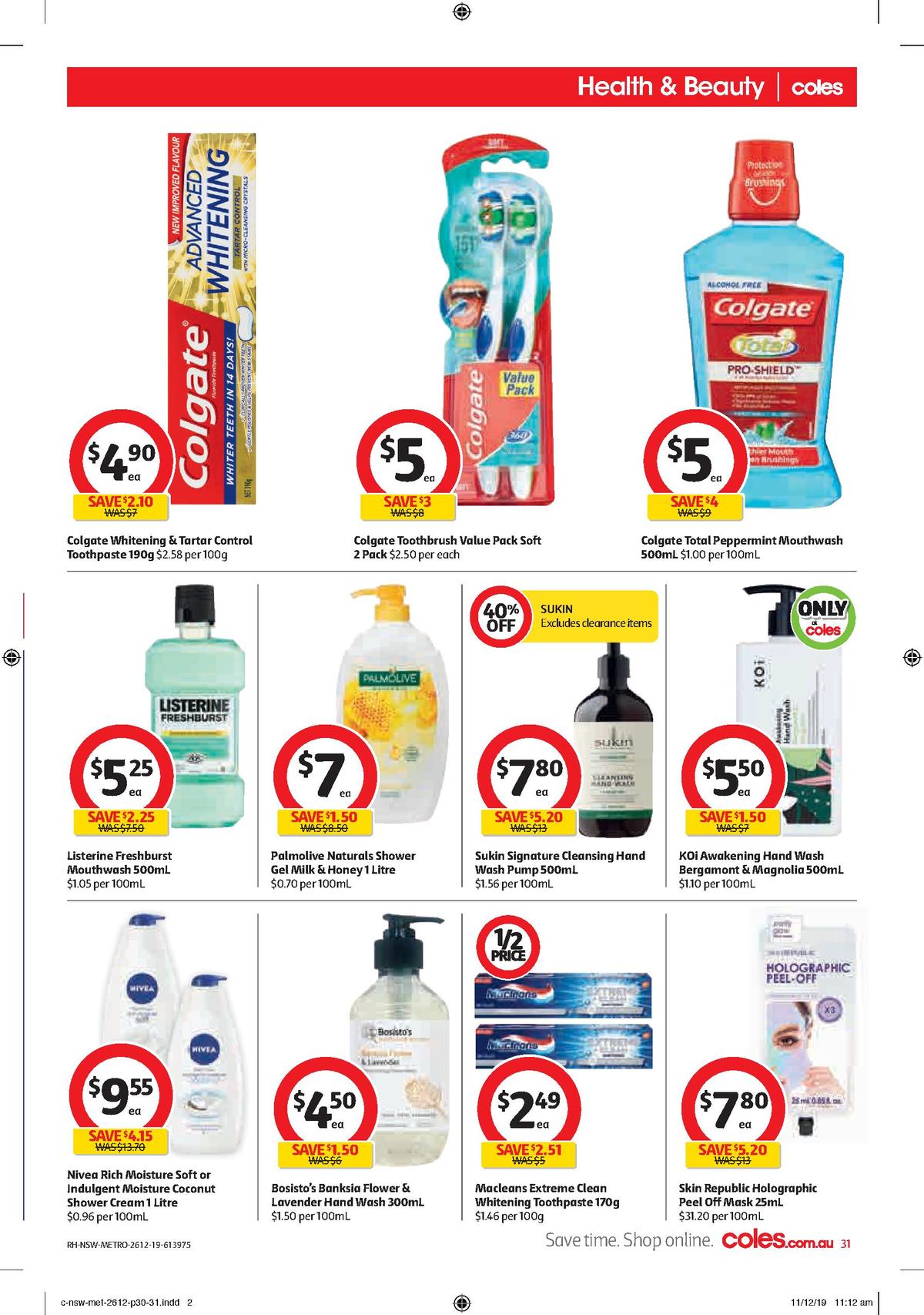 Coles Catalogues from 26 December