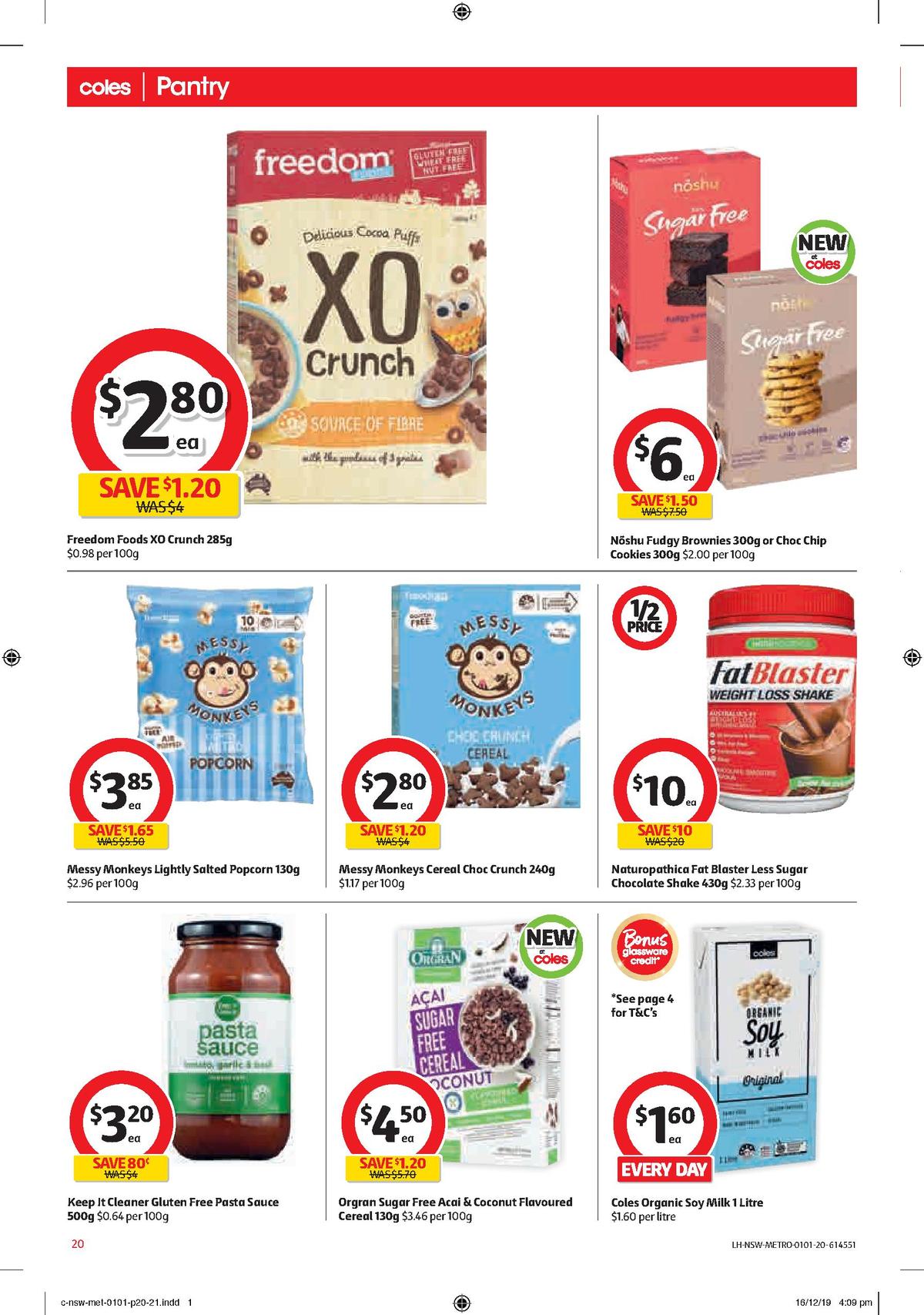 Coles Catalogues from 1 January