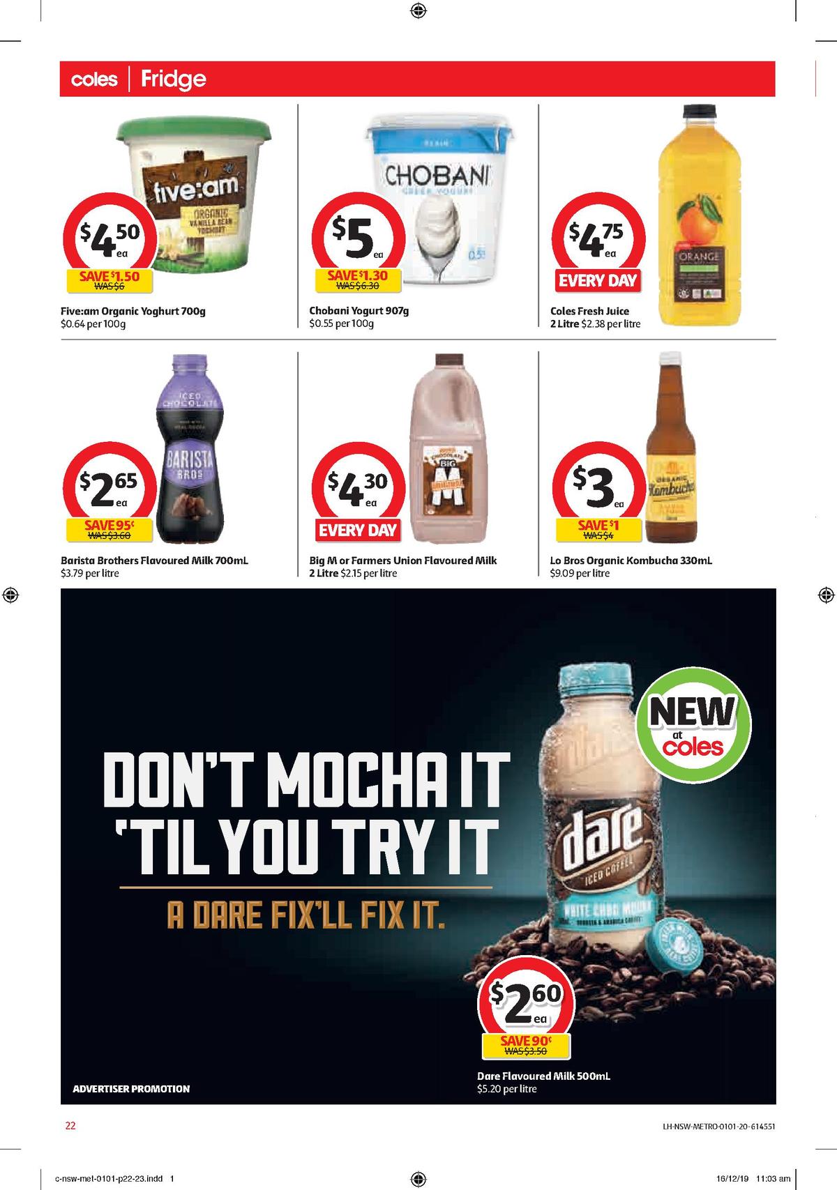 Coles Catalogues from 1 January