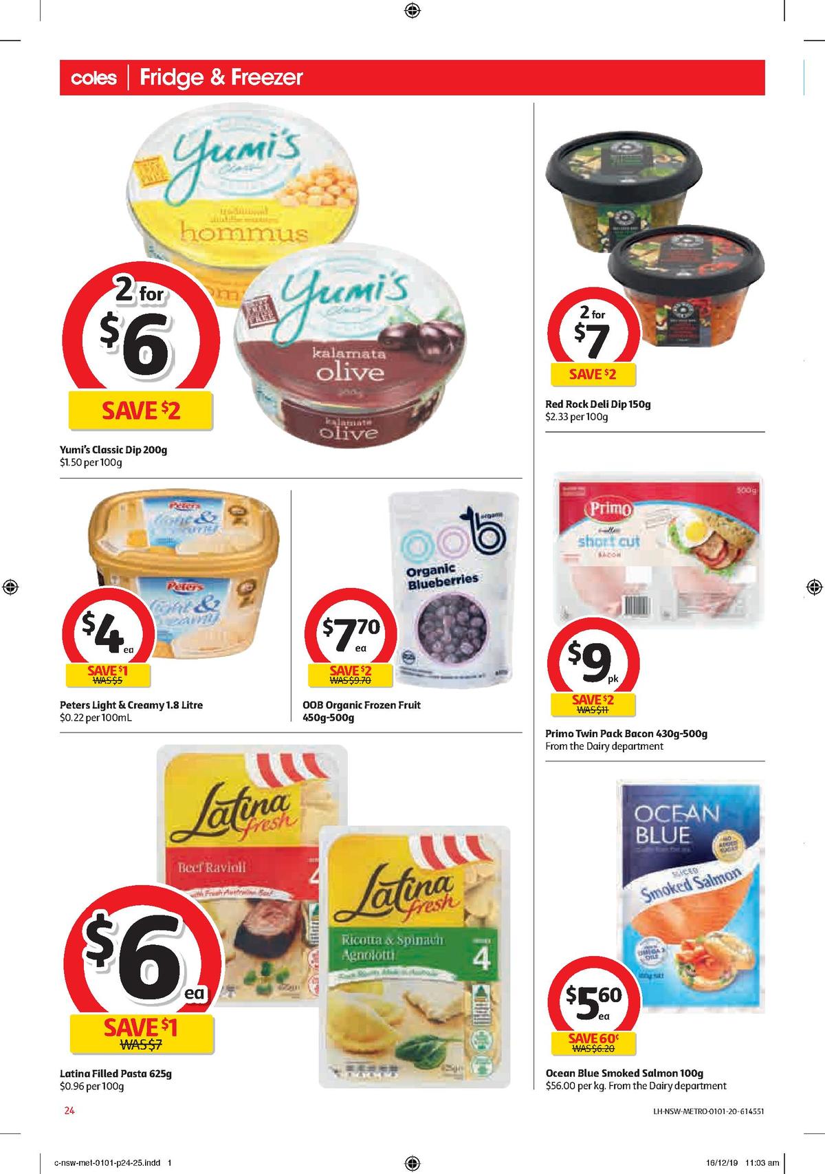 Coles Catalogues from 1 January