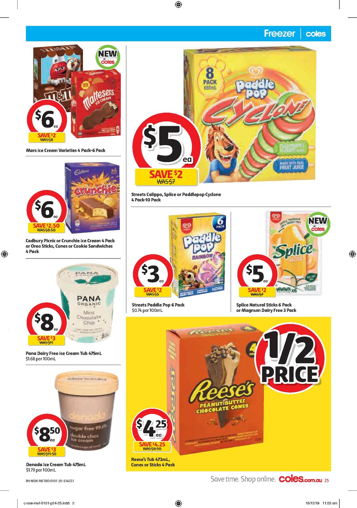 Coles Catalogues from 1 January