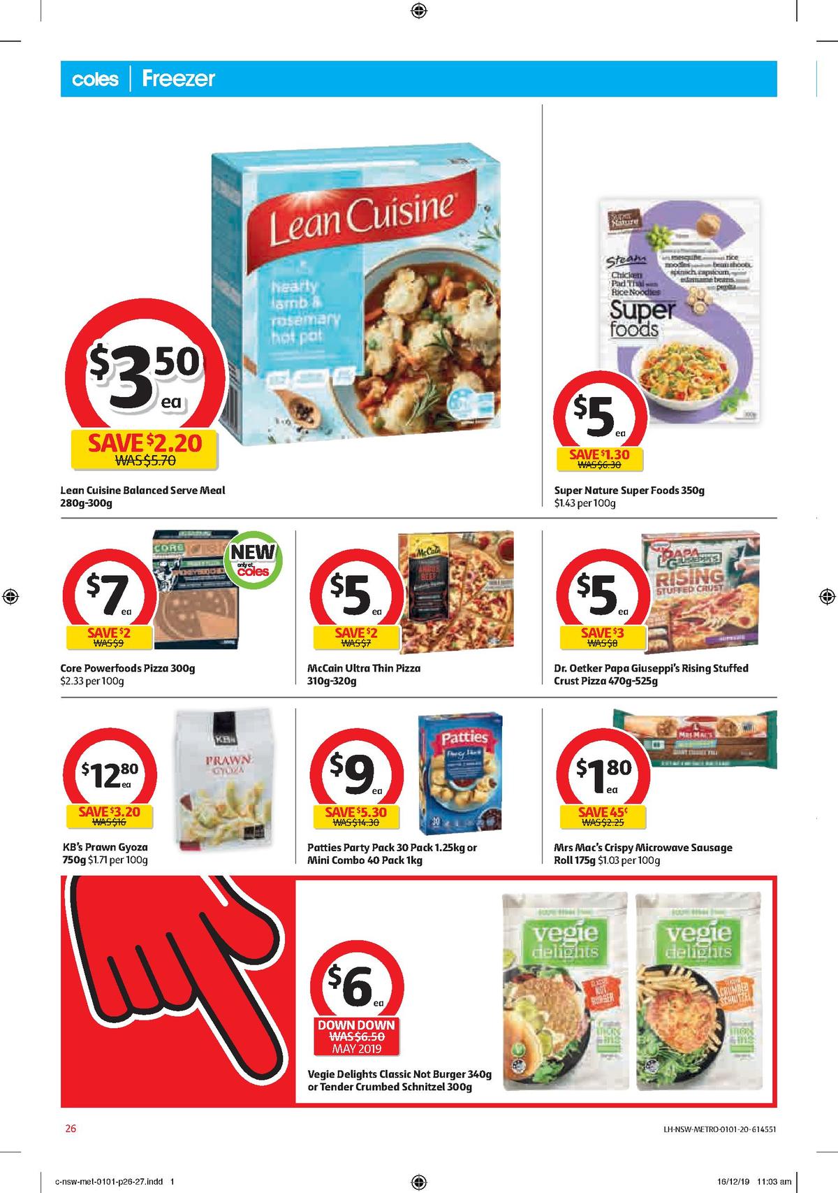 Coles Catalogues from 1 January