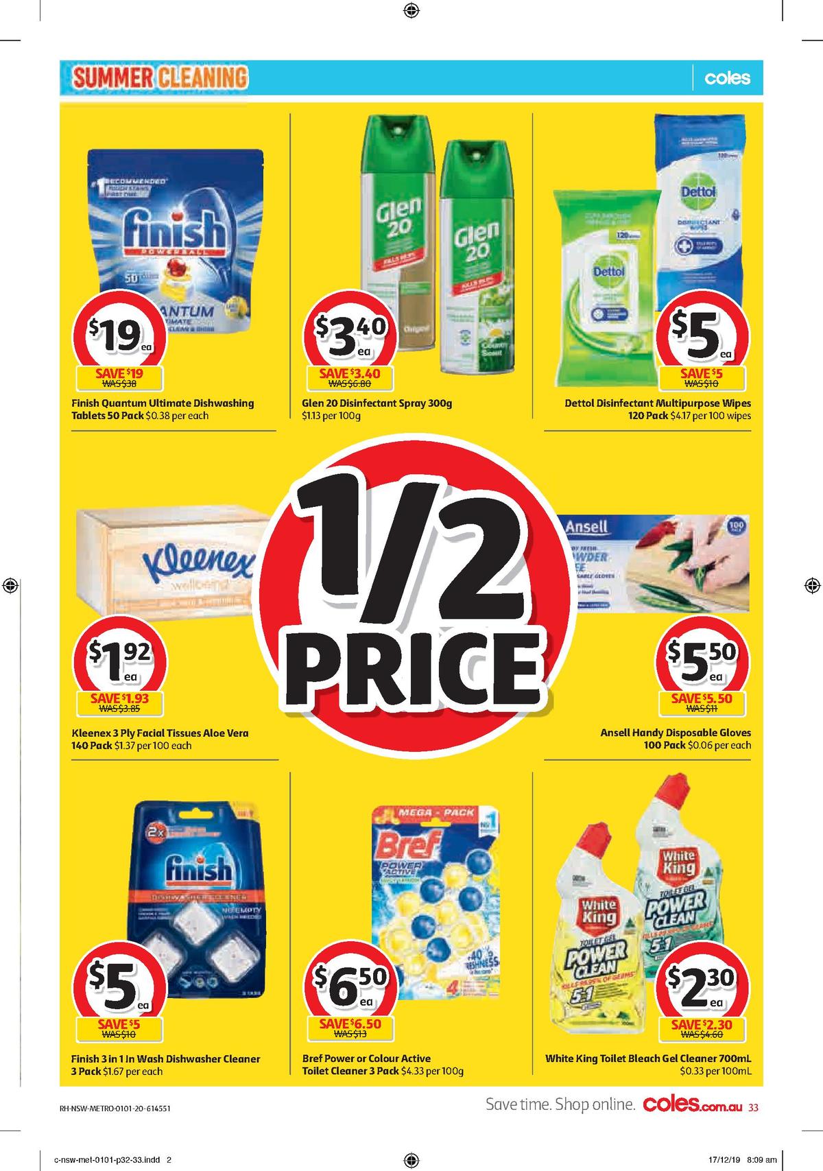 Coles Catalogues from 1 January