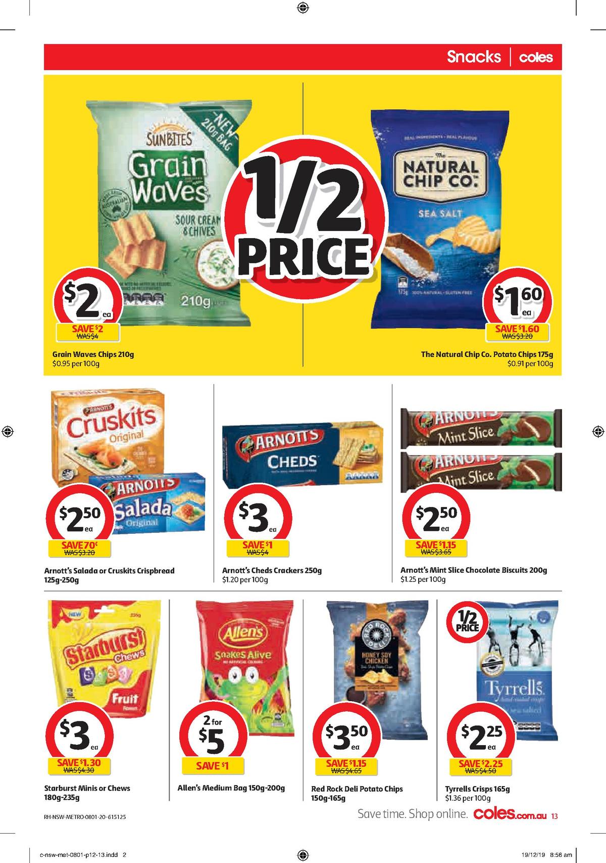 Coles Catalogues from 8 January