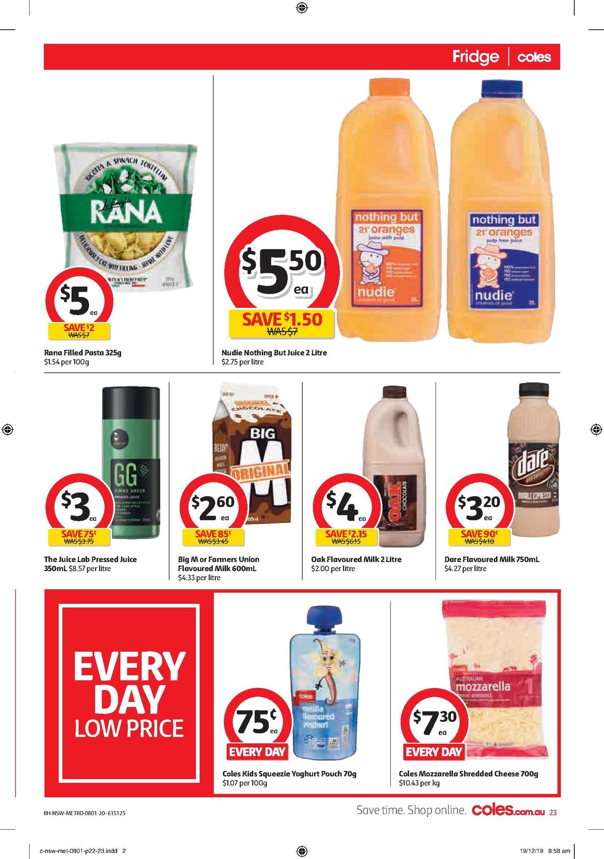 Coles Catalogues from 8 January