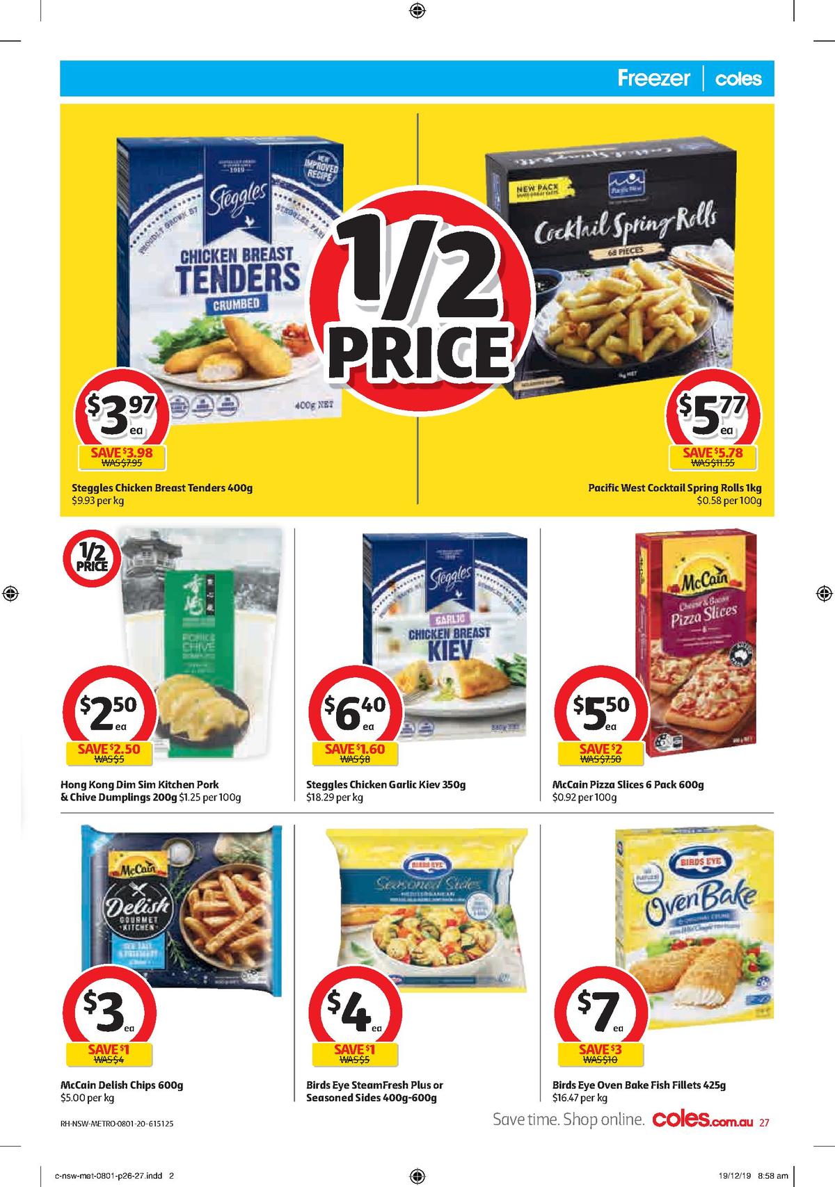 Coles Catalogues from 8 January