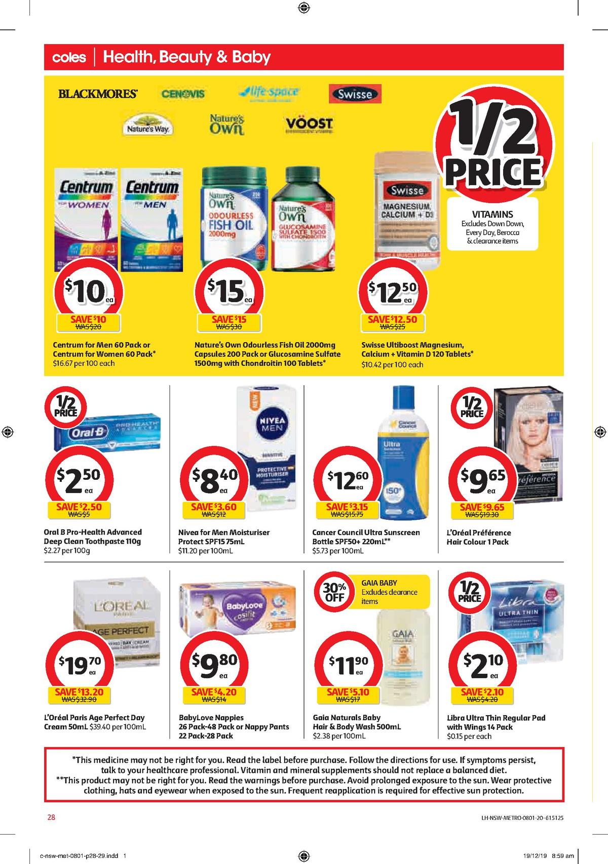 Coles Catalogues from 8 January