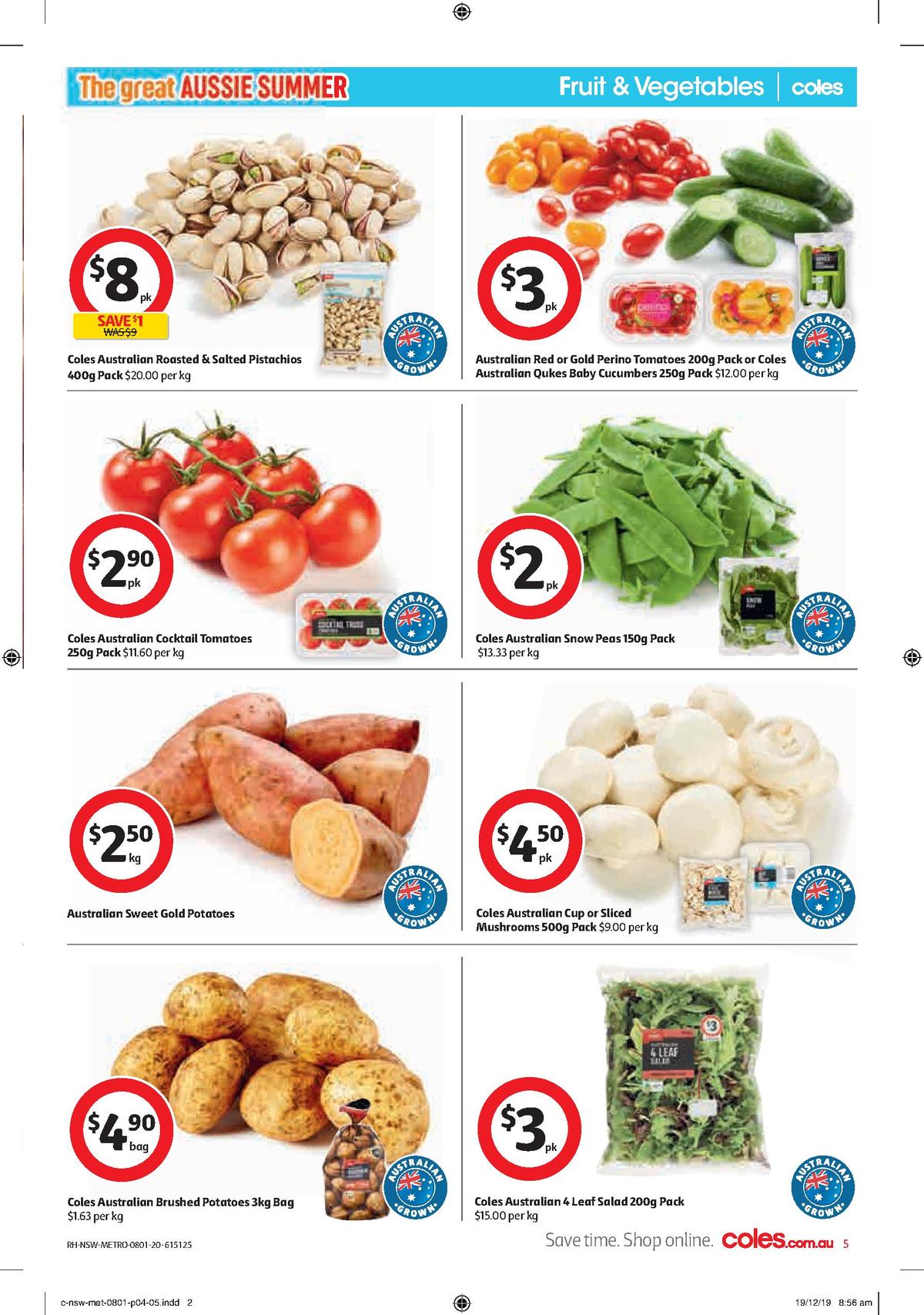 Coles Catalogues from 8 January