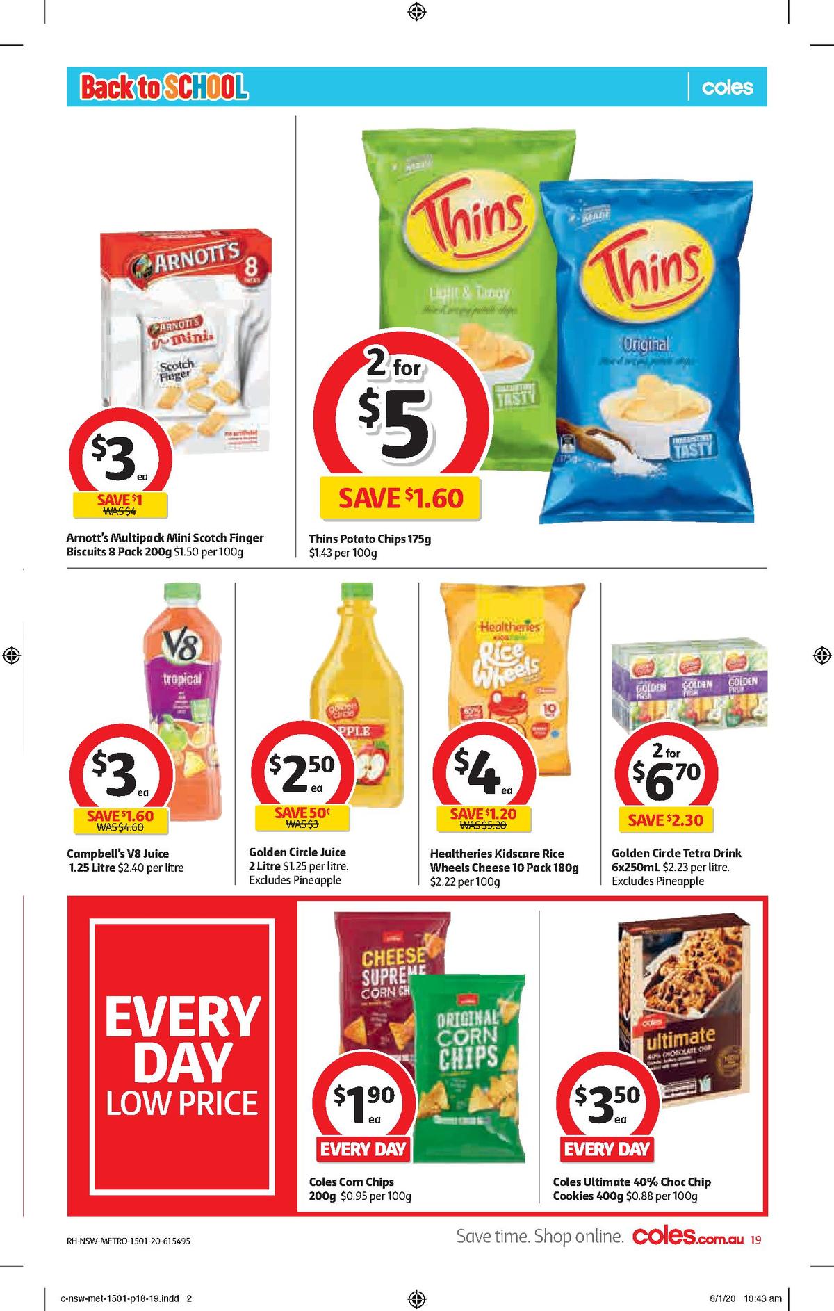 Coles Catalogues from 15 January