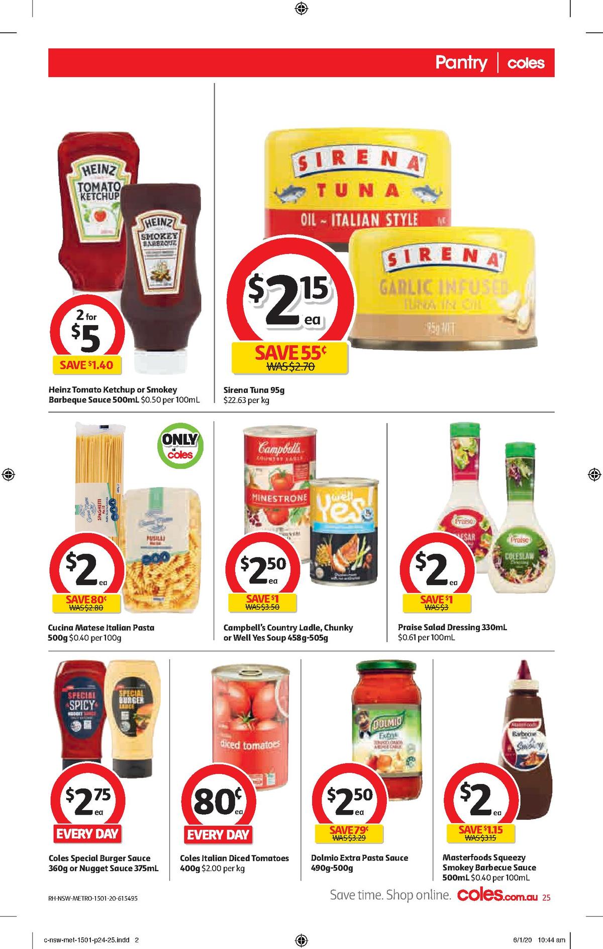 Coles Catalogues from 15 January