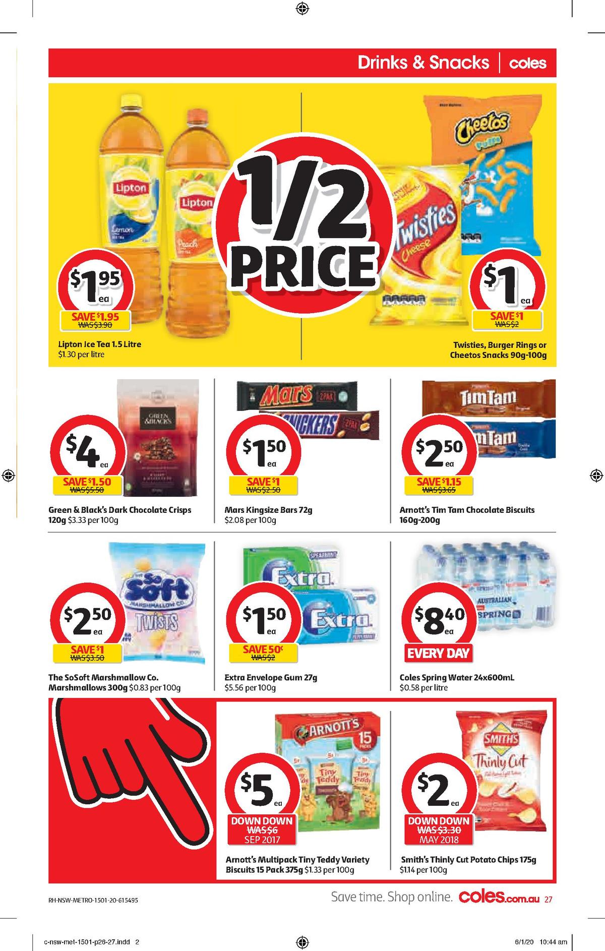 Coles Catalogues from 15 January