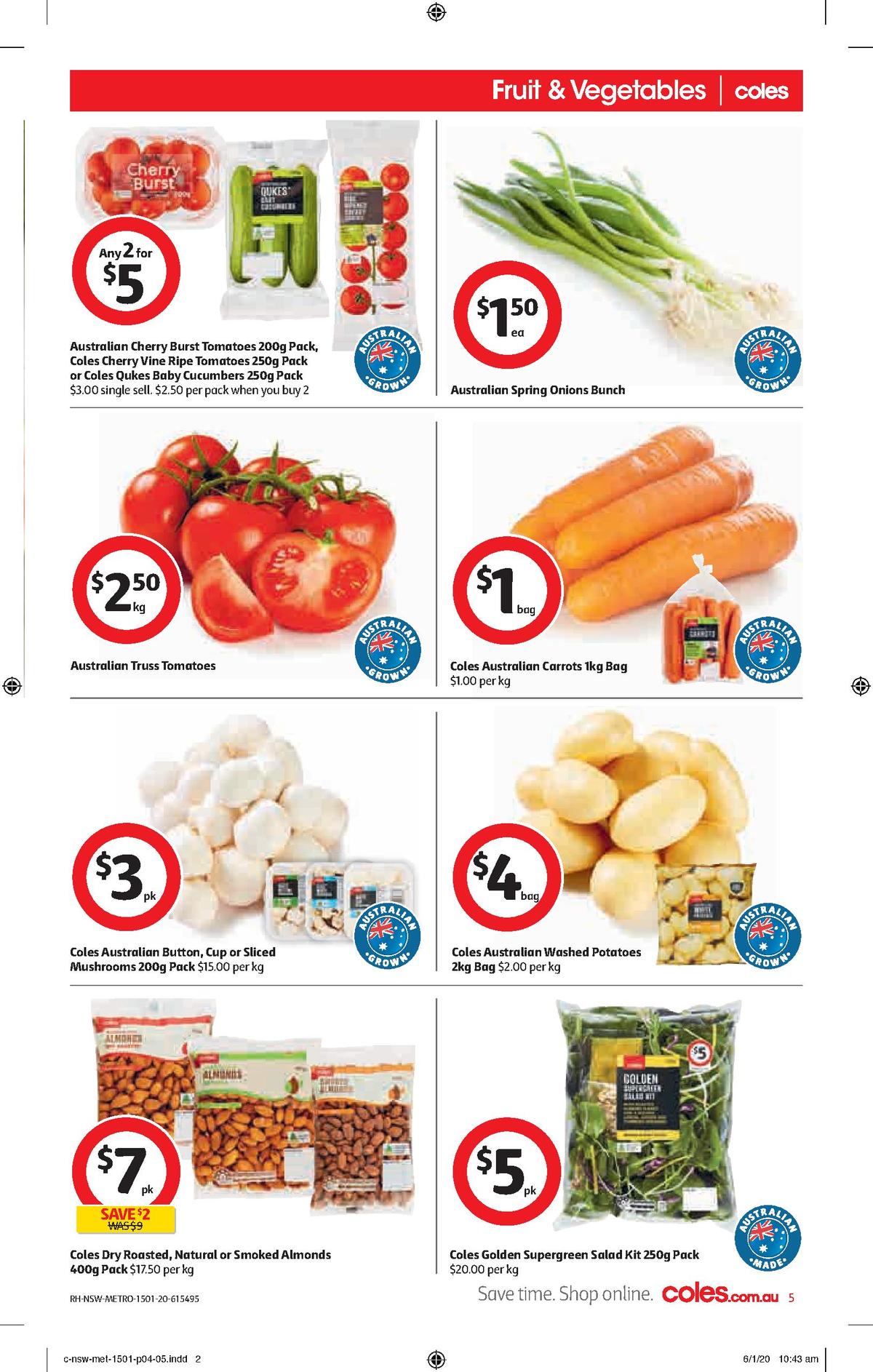 Coles Catalogues from 15 January