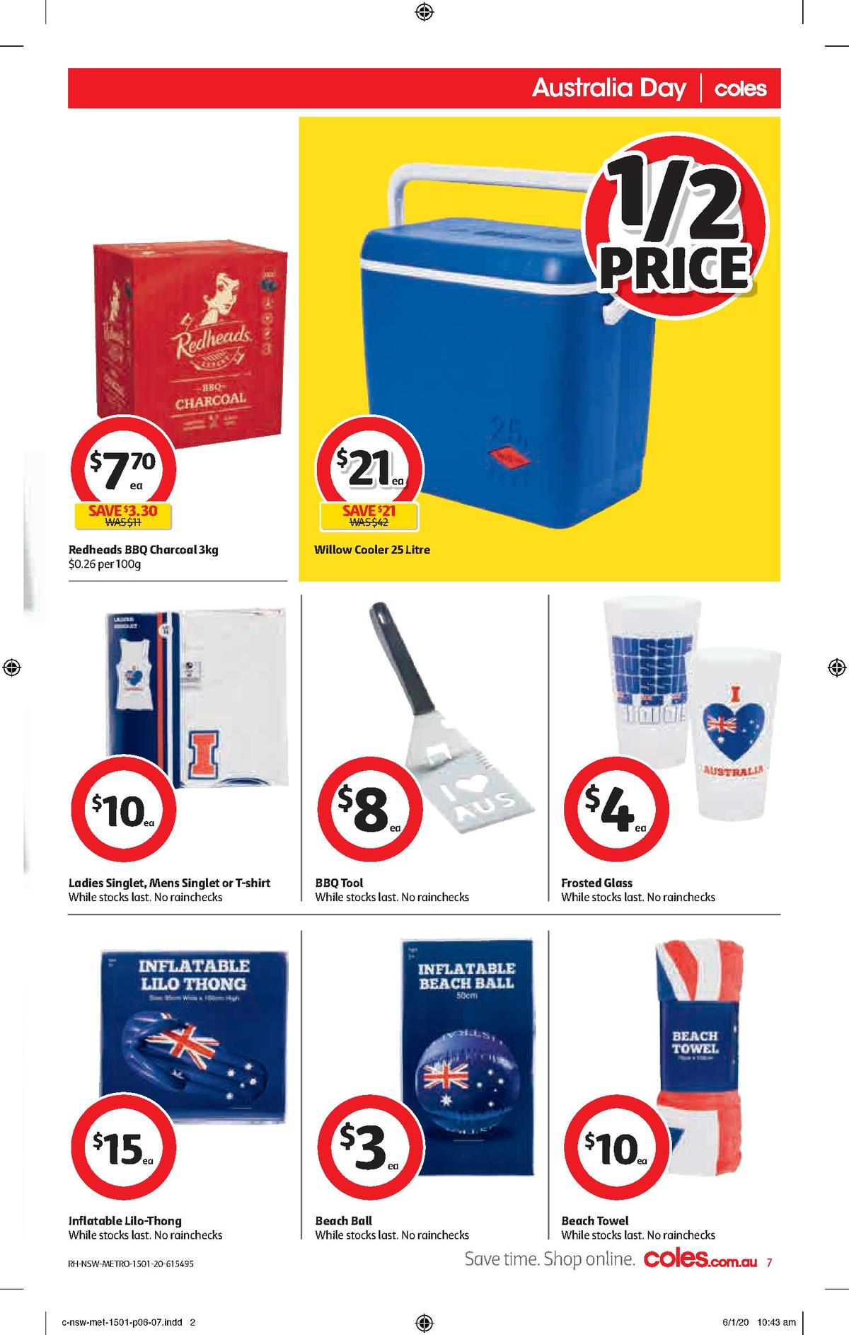 Coles Catalogues from 15 January