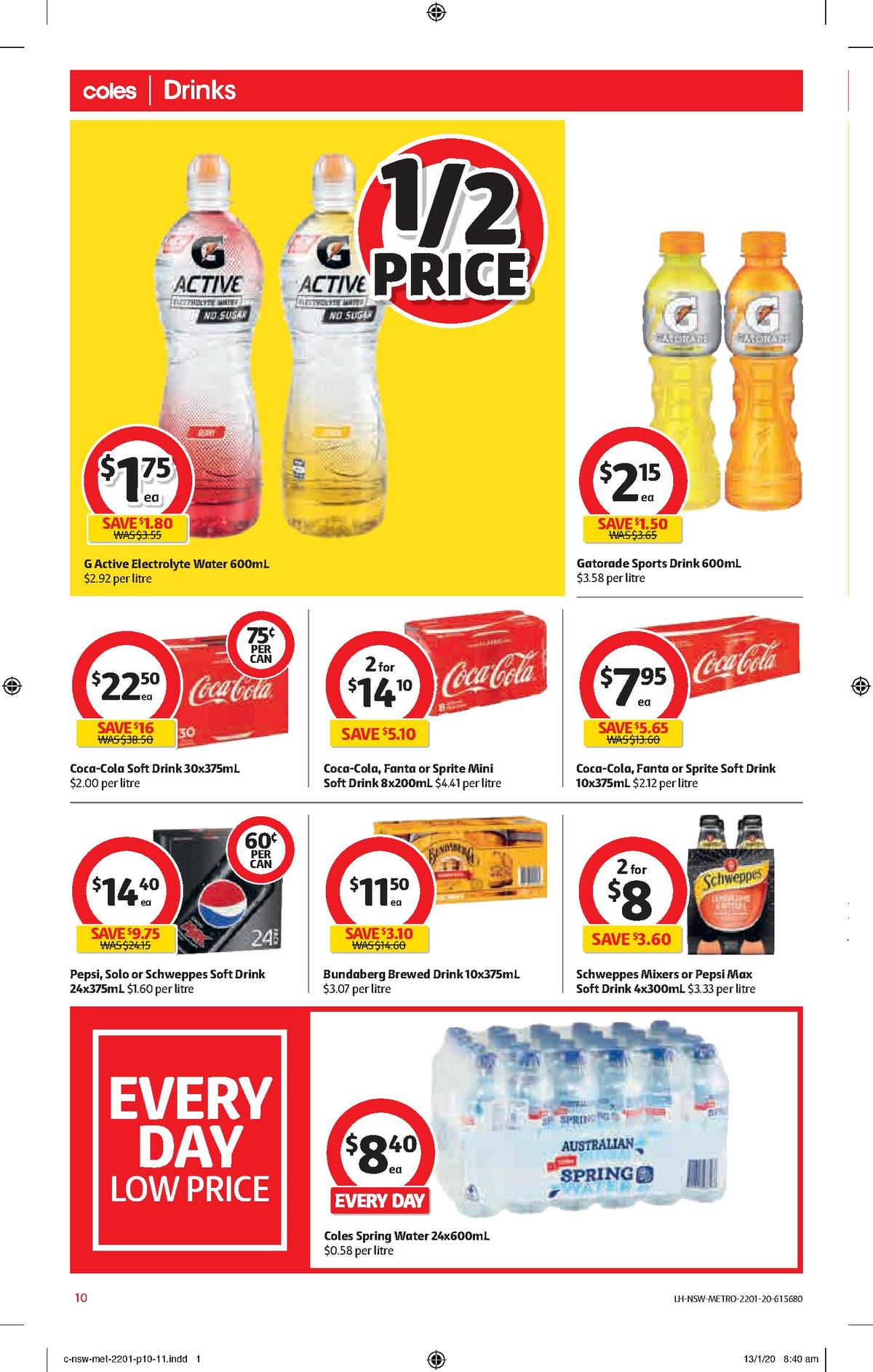 Coles Catalogues from 22 January