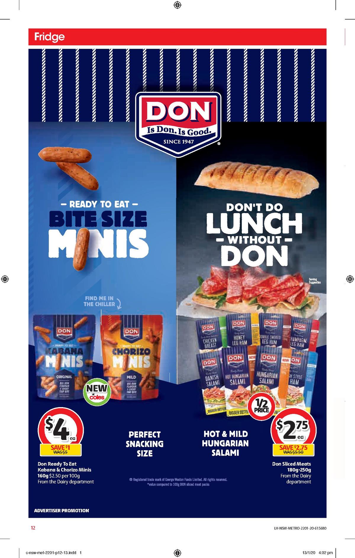 Coles Catalogues from 22 January