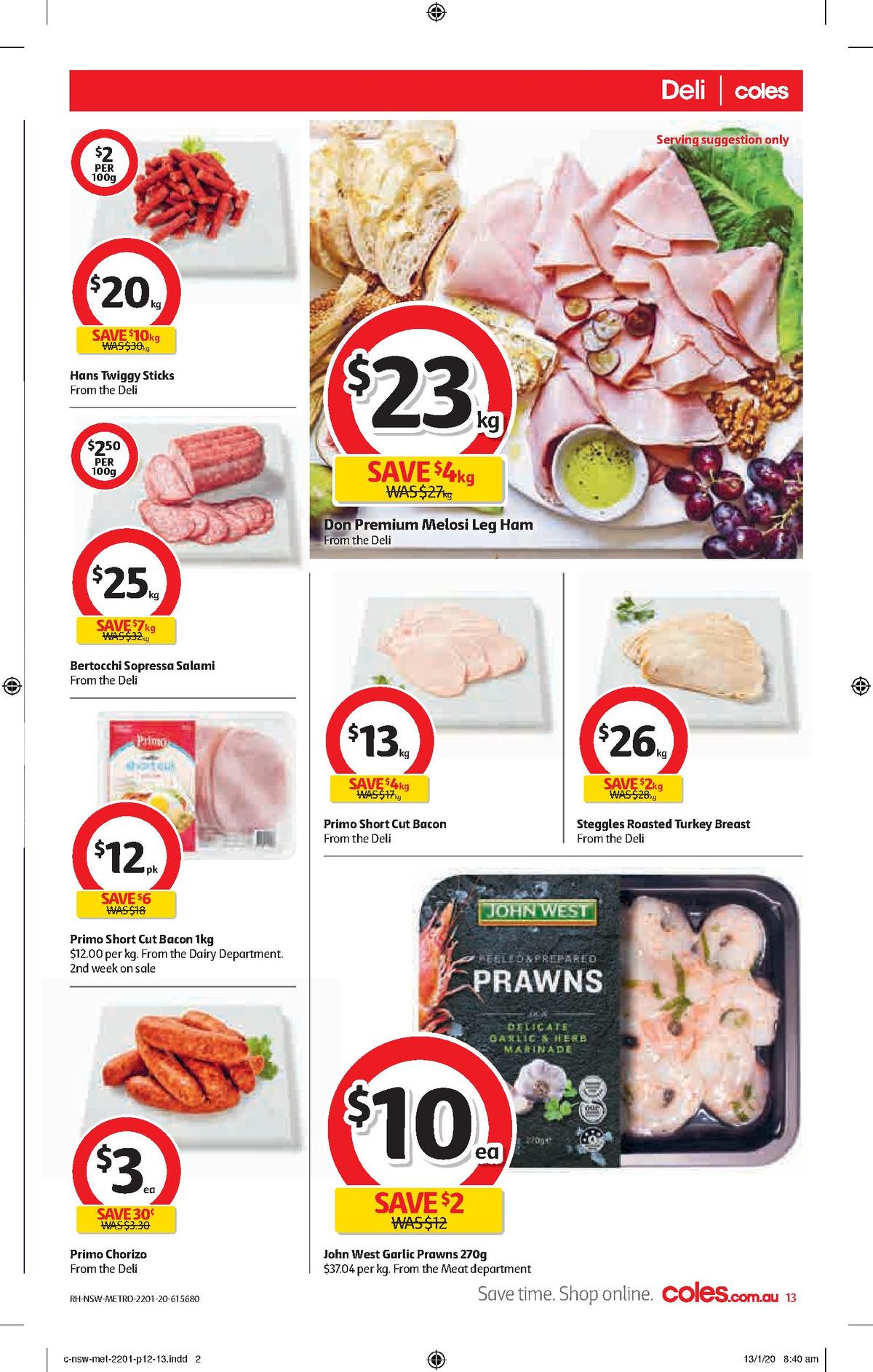 Coles Catalogues from 22 January